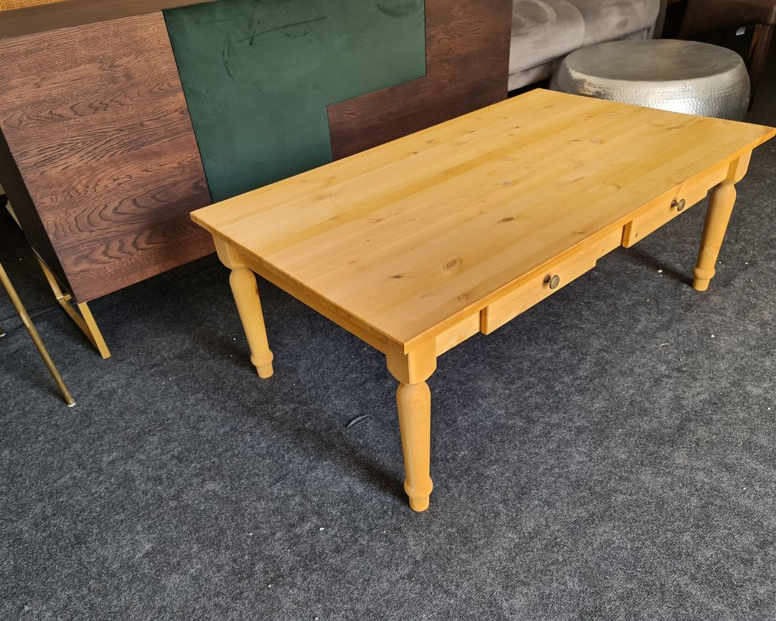 Măsuță de cafea din lemn de pin, 120 × 70 cm Arboteca