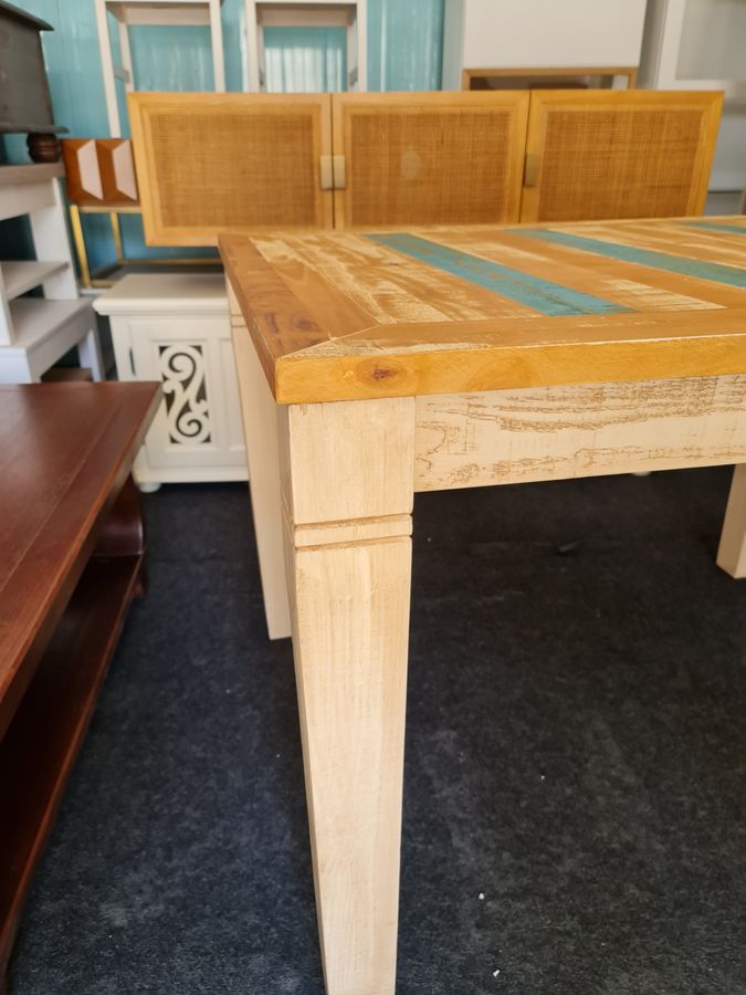 Masă din lemn în stil vintage, 120 × 90 cm Arboteca