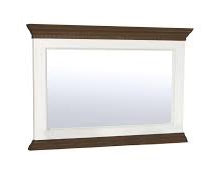 Dormitor din lemn masiv Bavaria Alb-Nuc Arboteca