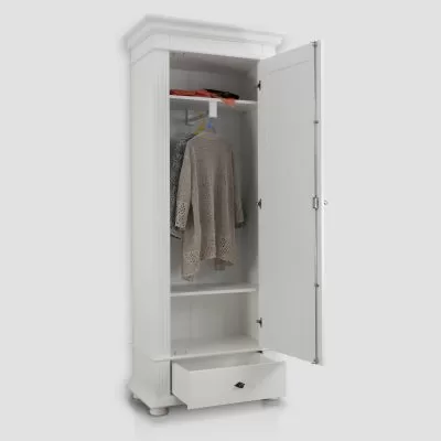 Dulap cu oglinda din lemn masiv Amelie Arboteca