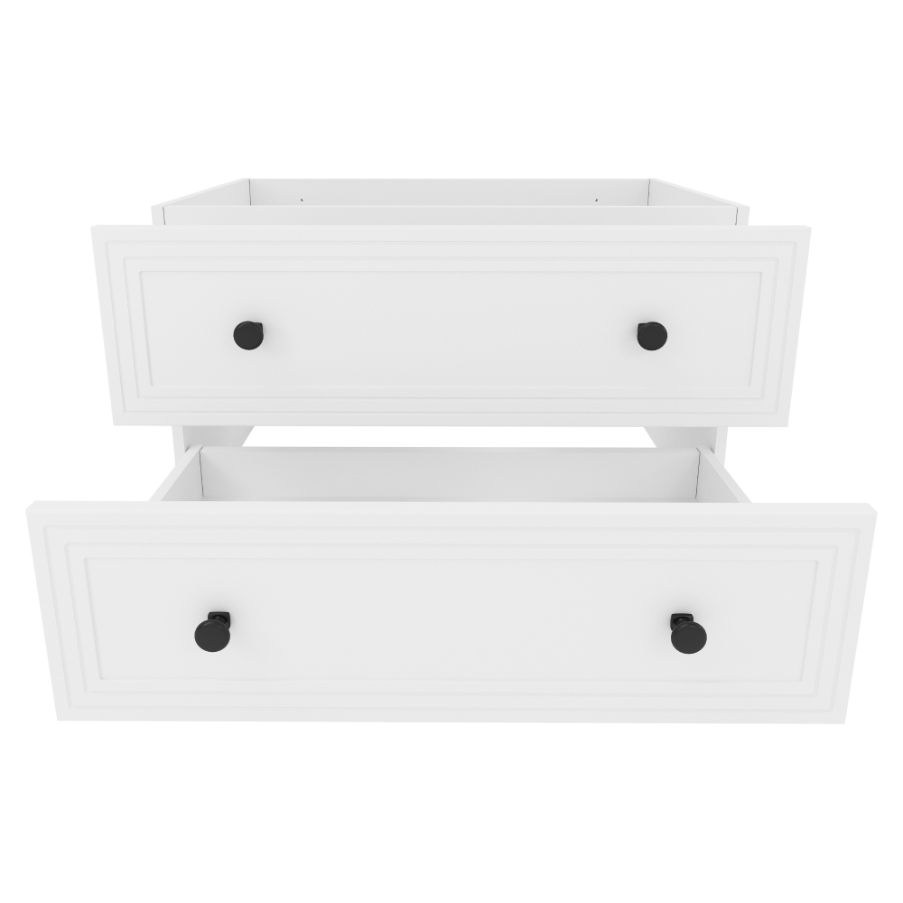 Dulăpior de pus sub chiuvetă VASTO 80, alb, 80x46x46 cm Kondela