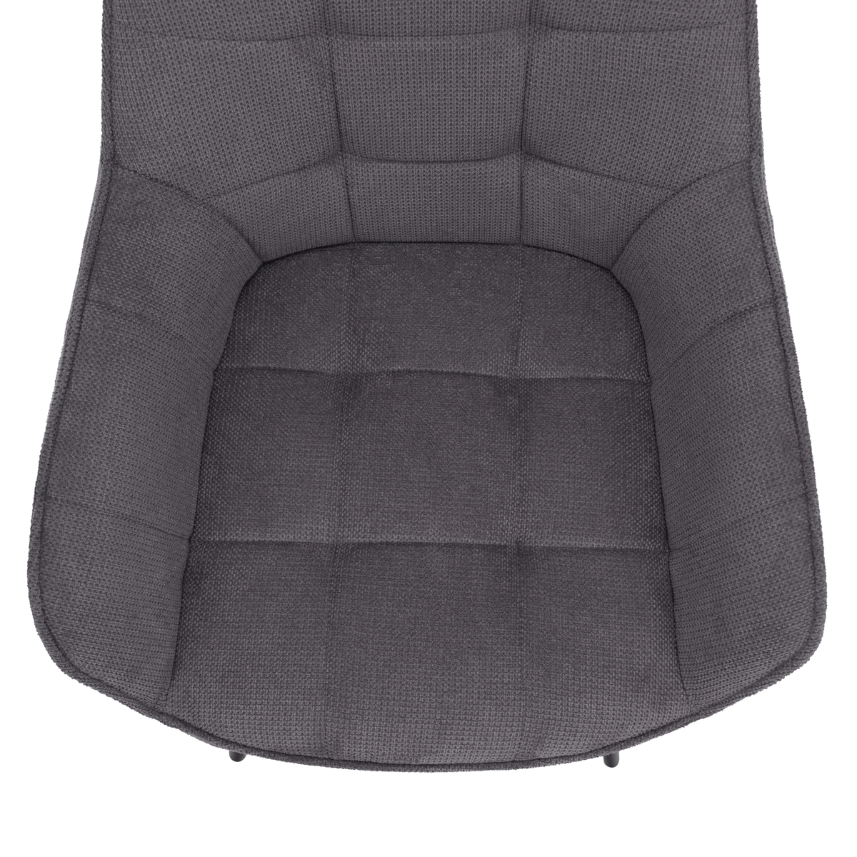 Scaun de design NOTO, gri/negru, 58.5x62x86 cm Kondela