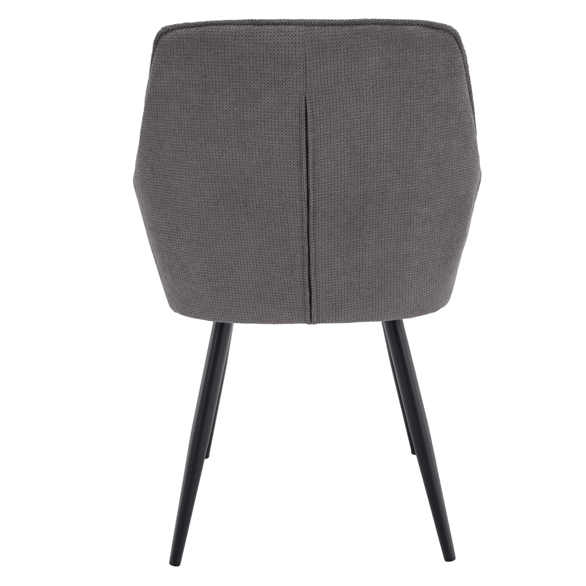 Scaun de design NOTO, gri/negru, 58.5x62x86 cm Kondela