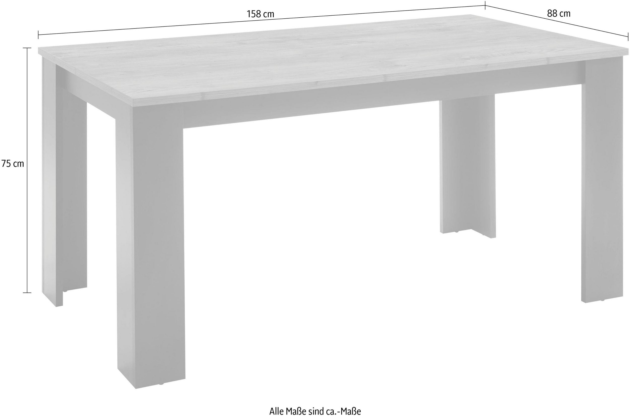 Masa Brugge, 158 cm latime Arboteca