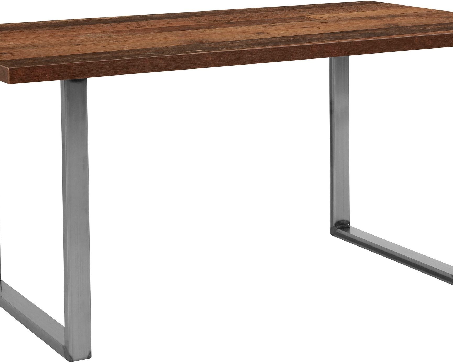 Masă PAL Cliff, finisaj vintage, cadru metalic, 140 cm Arboteca