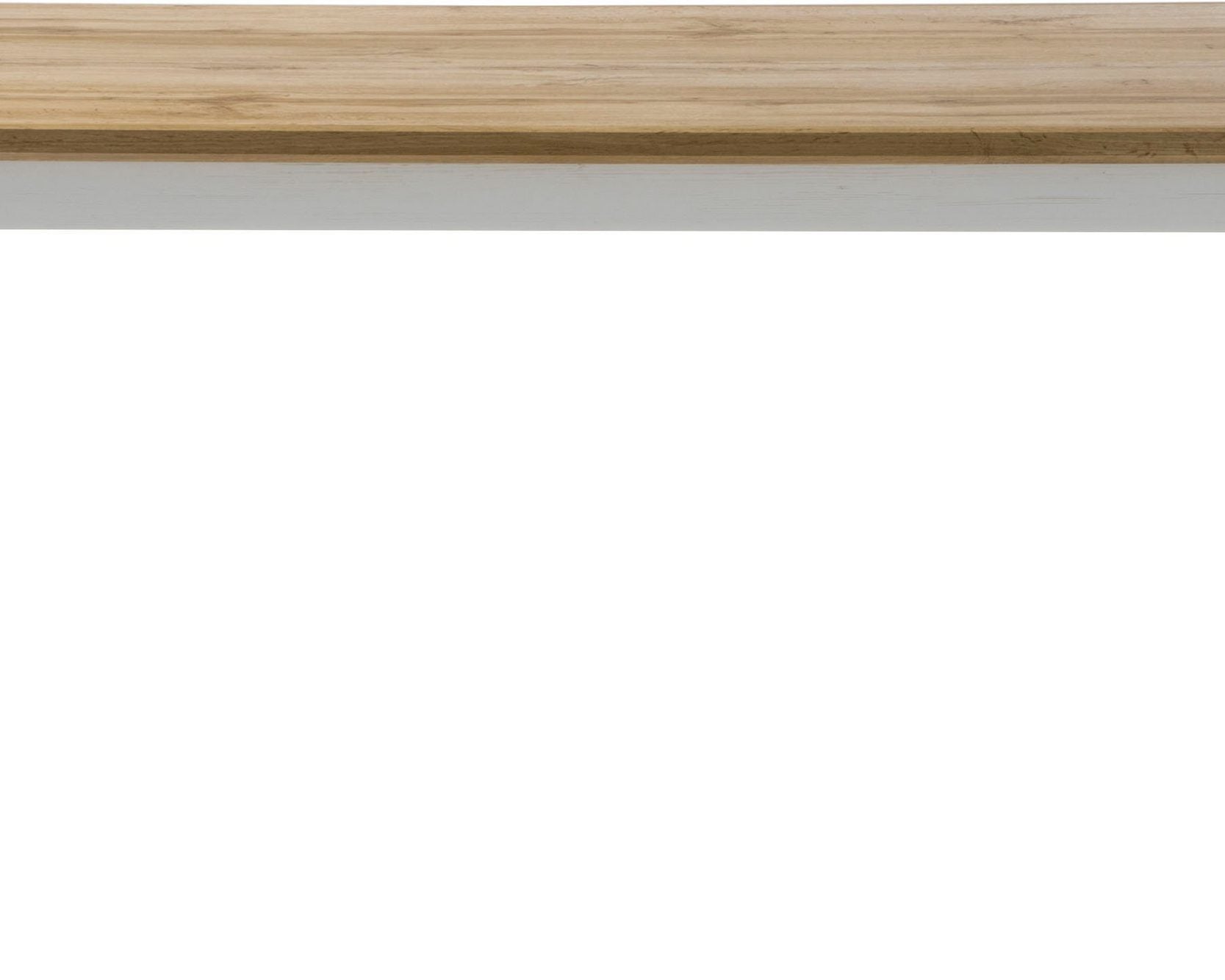 Masă Cremona, alb-stejar, 158 cm Arboteca