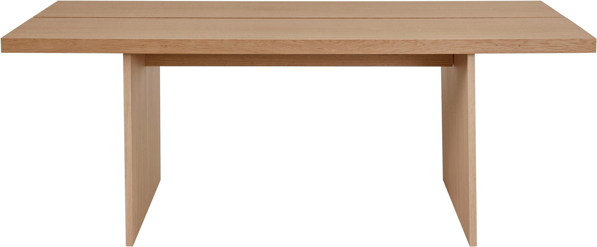 Masa Darja, furnir de stejar, 200 cm latime Arboteca