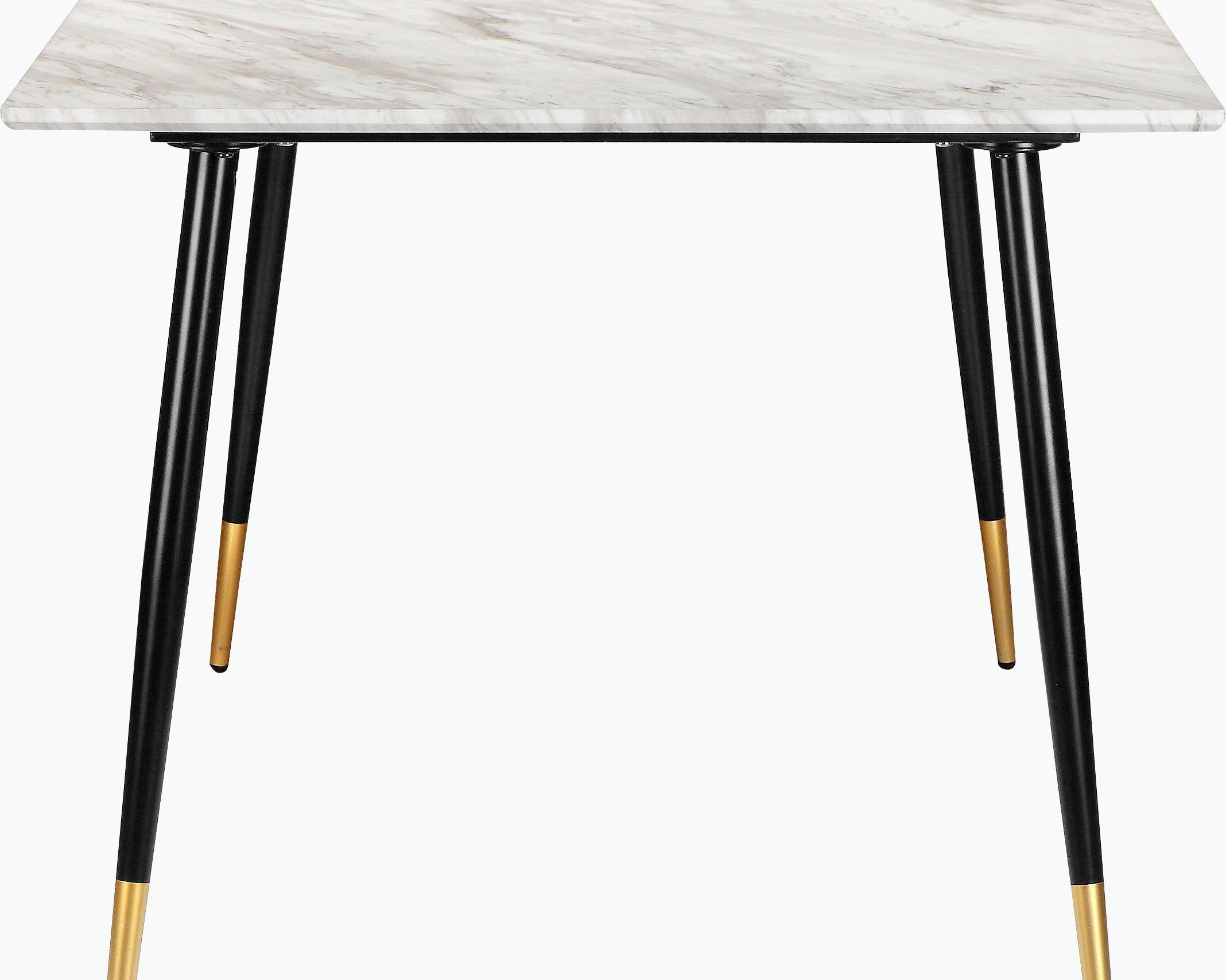 Masă MDF Edwine, cadru metal, 120 cm Arboteca