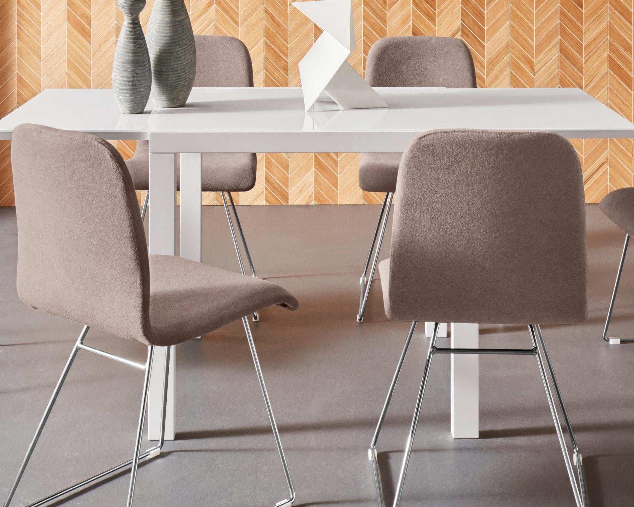 Masă extensibilă lemn masiv Cora, 80-160 cm Arboteca
