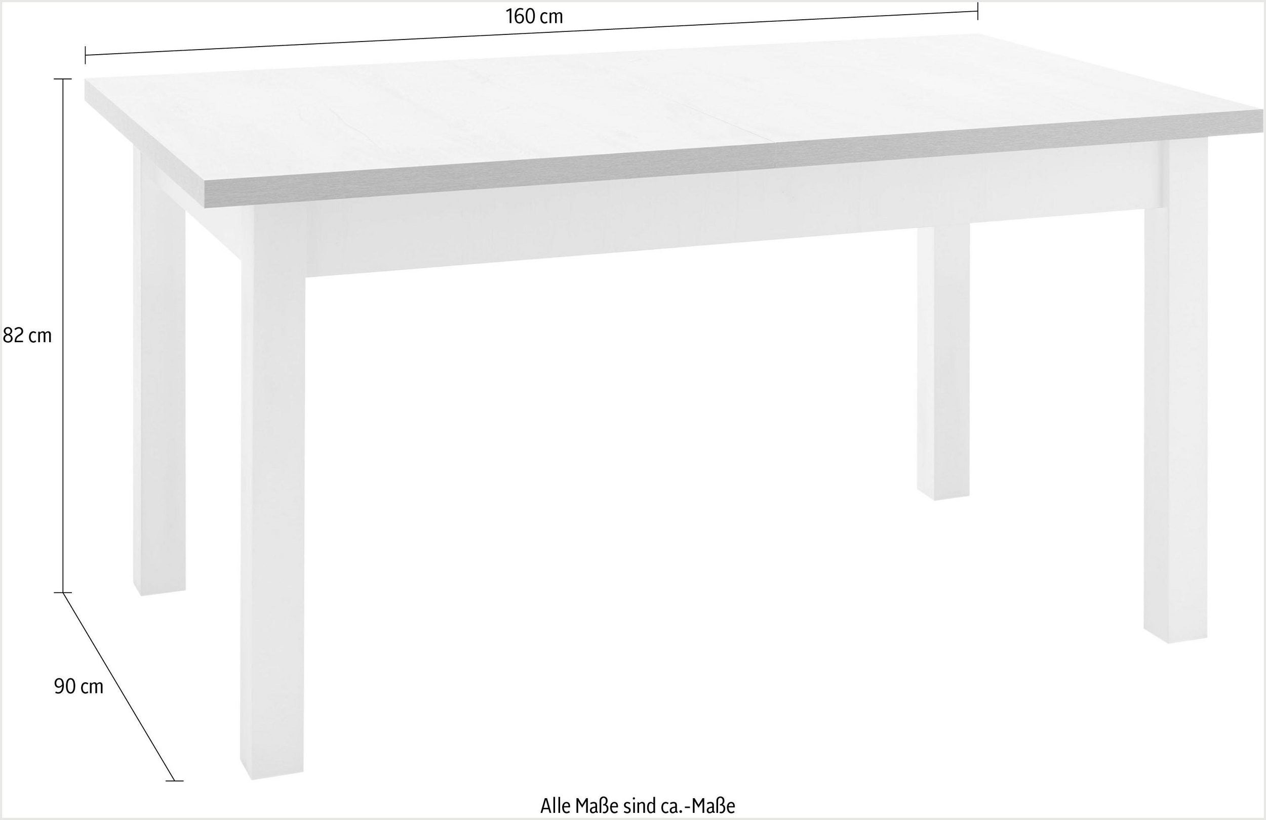 Masa extensibila Provence, 160-200 cm Arboteca