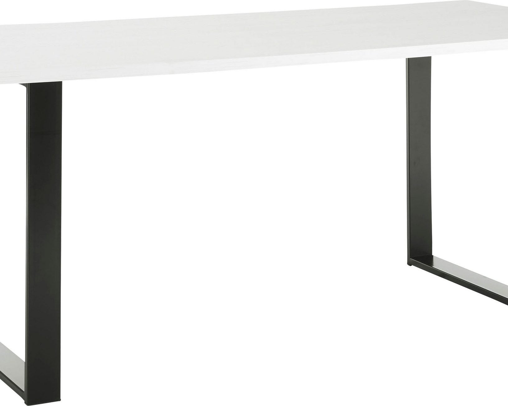 Masă PAL melaminat Sherwood, cadru metal, 180 cm Arboteca