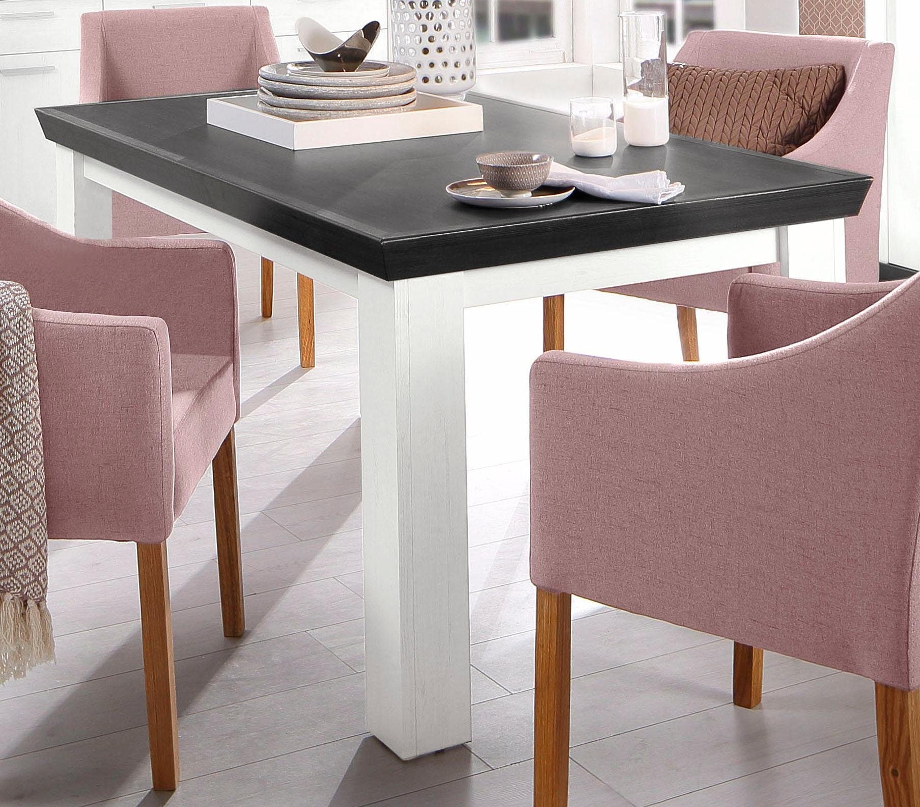 Masa Siena, 160 cm, Alb-Wenge Arboteca