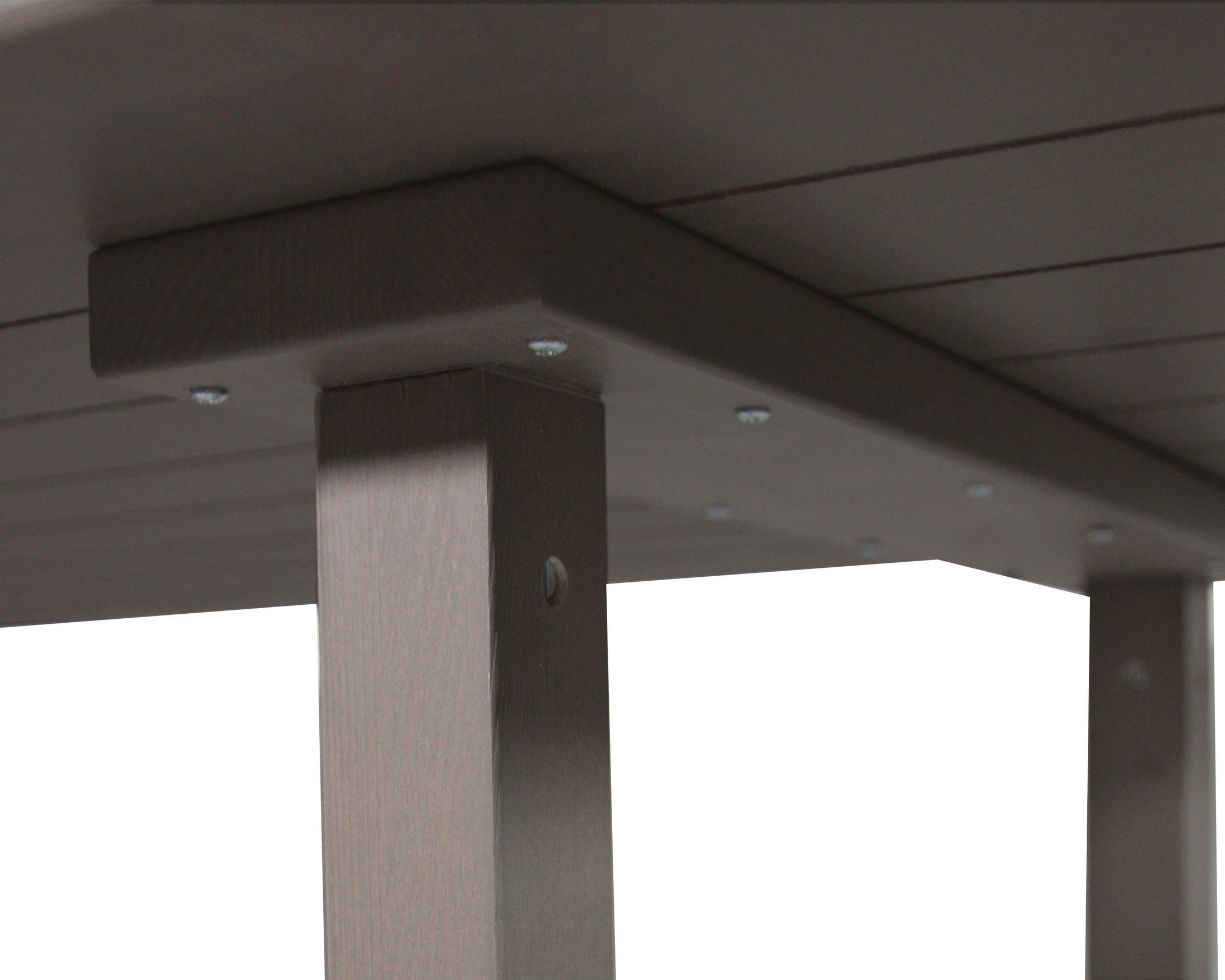 Masă lemn masiv Timbers, cappuccino, 120 cm Arboteca