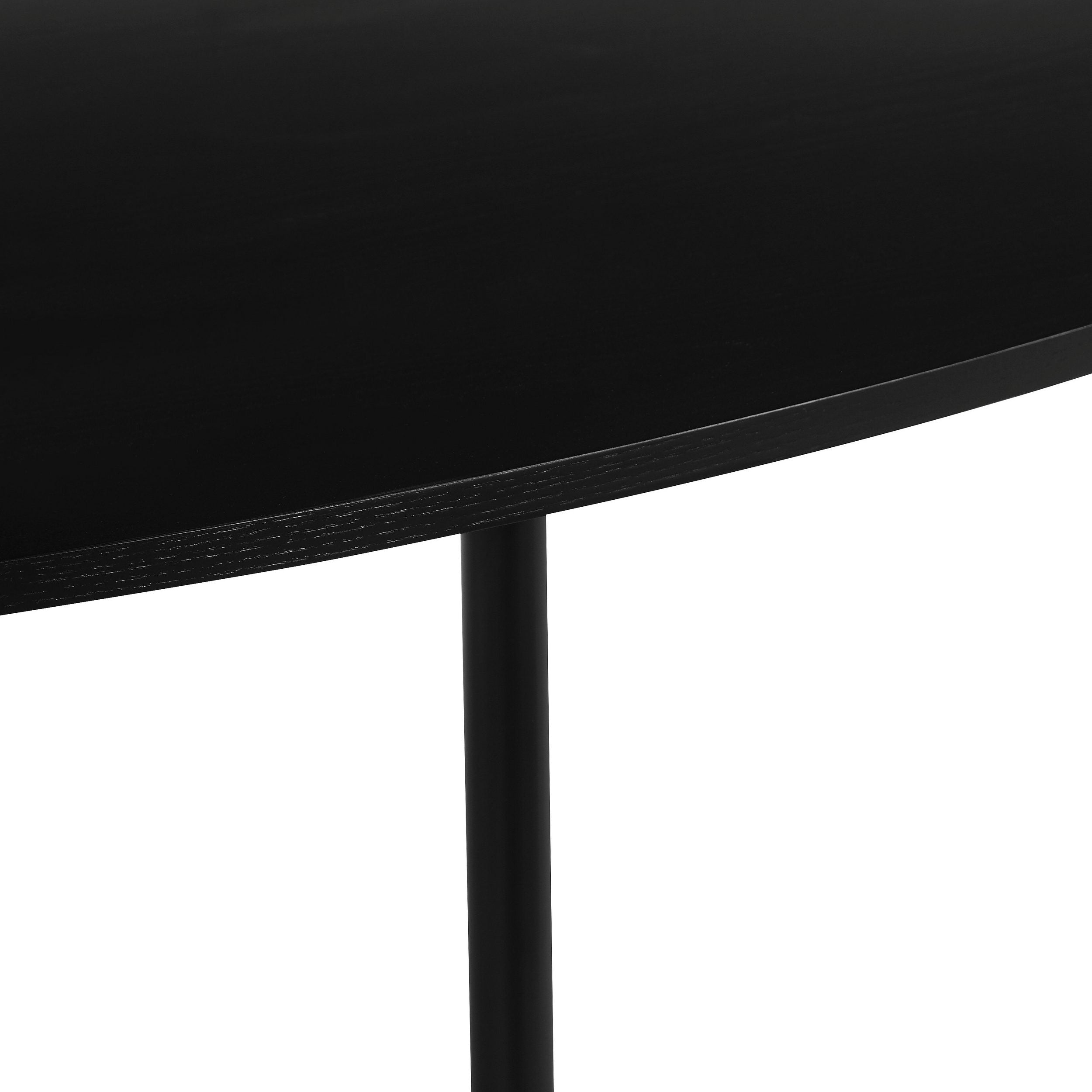 Masuta de cafea Anelisse, Negru, 140 cm latime Arboteca