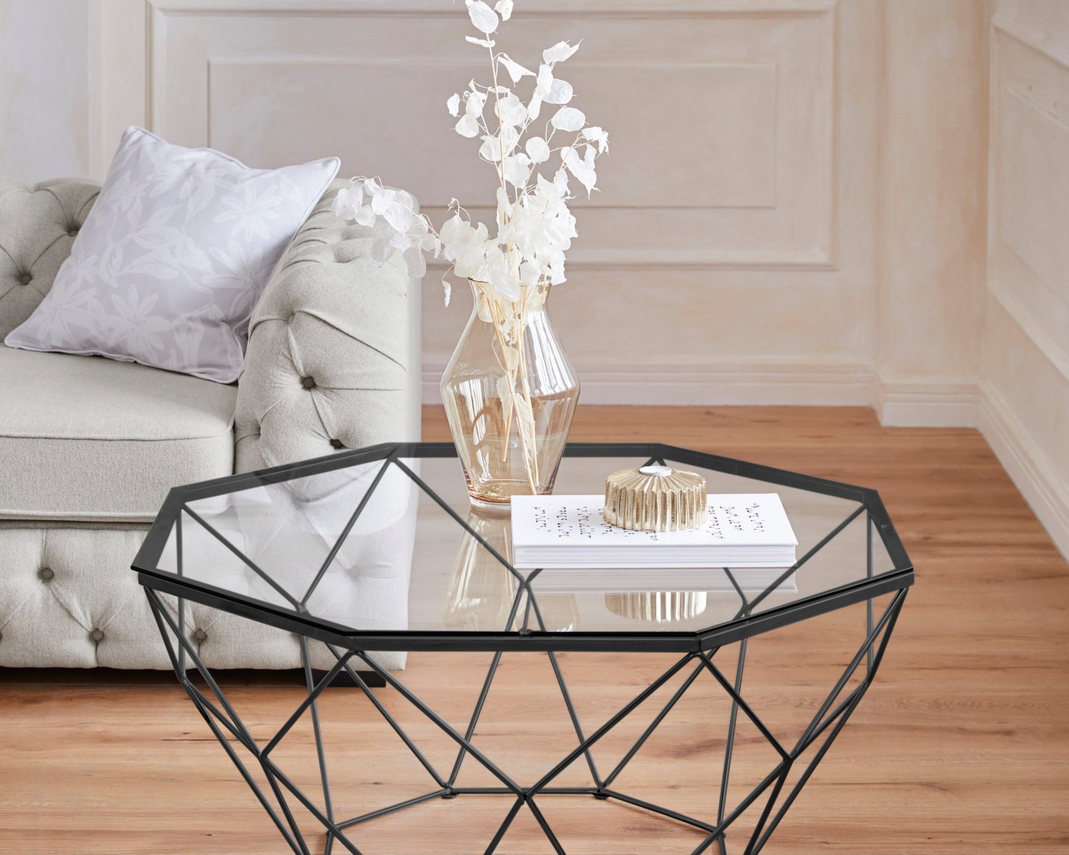 Masuta de cafea Caen, 95 cm diametru Arboteca