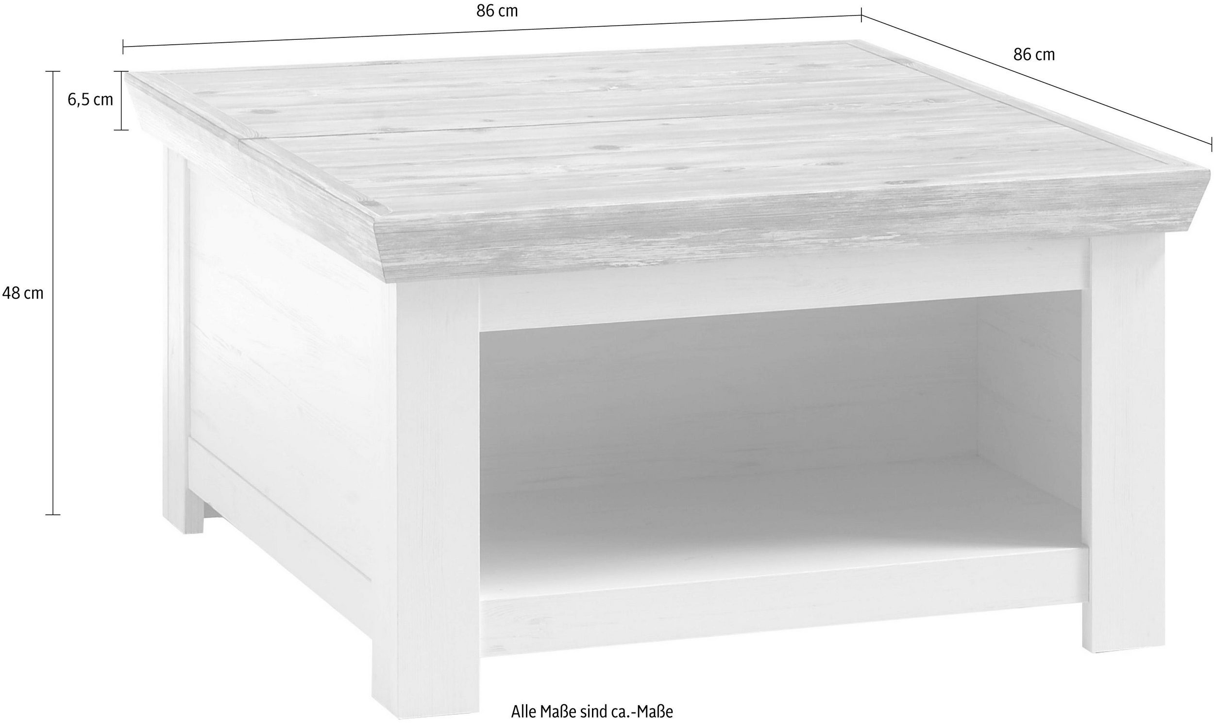 Masuta de cafea Florenz, 80 cm Arboteca