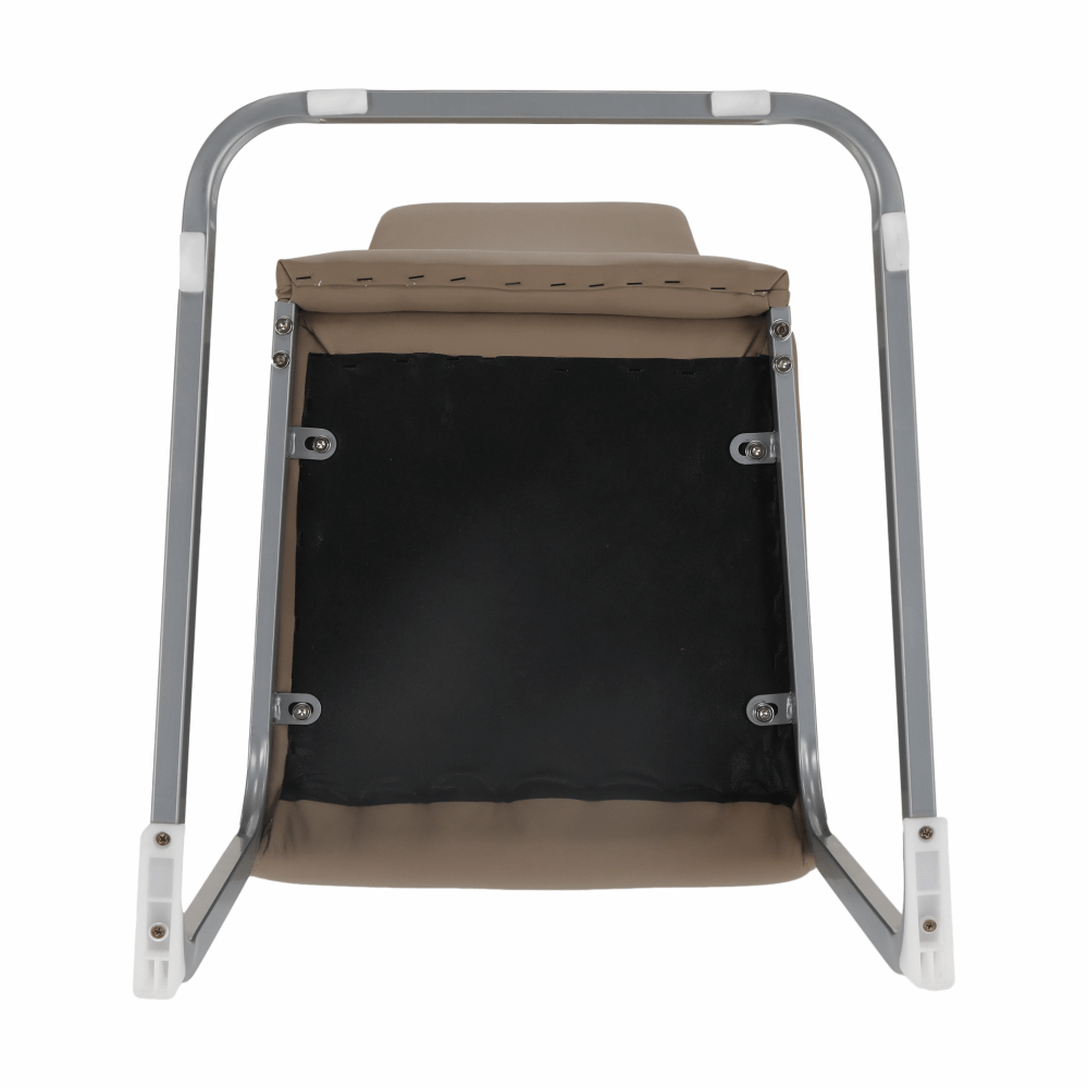 Scaun dining BELLAGIO, gri maro Taupe / gri, piele eco, 42x56x99 cm Kondela