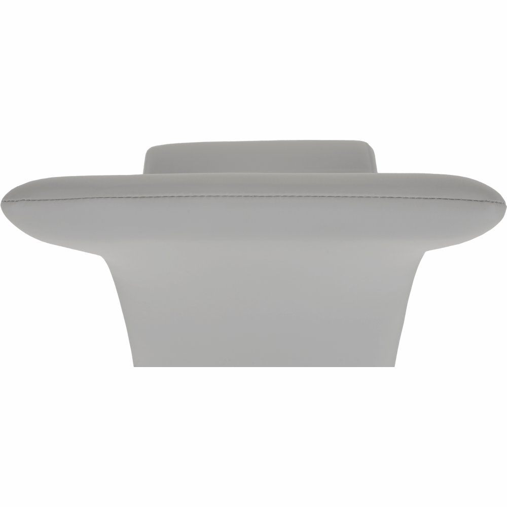 Scaun dining BELLAGIO, gri deschis / gri, piele eco, 42x56x99 cm Kondela