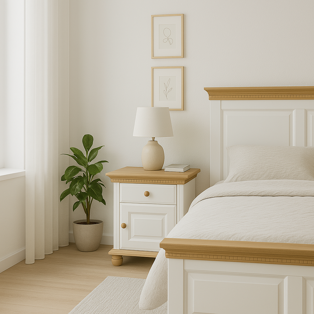 Noptiera din lemn masiv Bavaria Arboteca