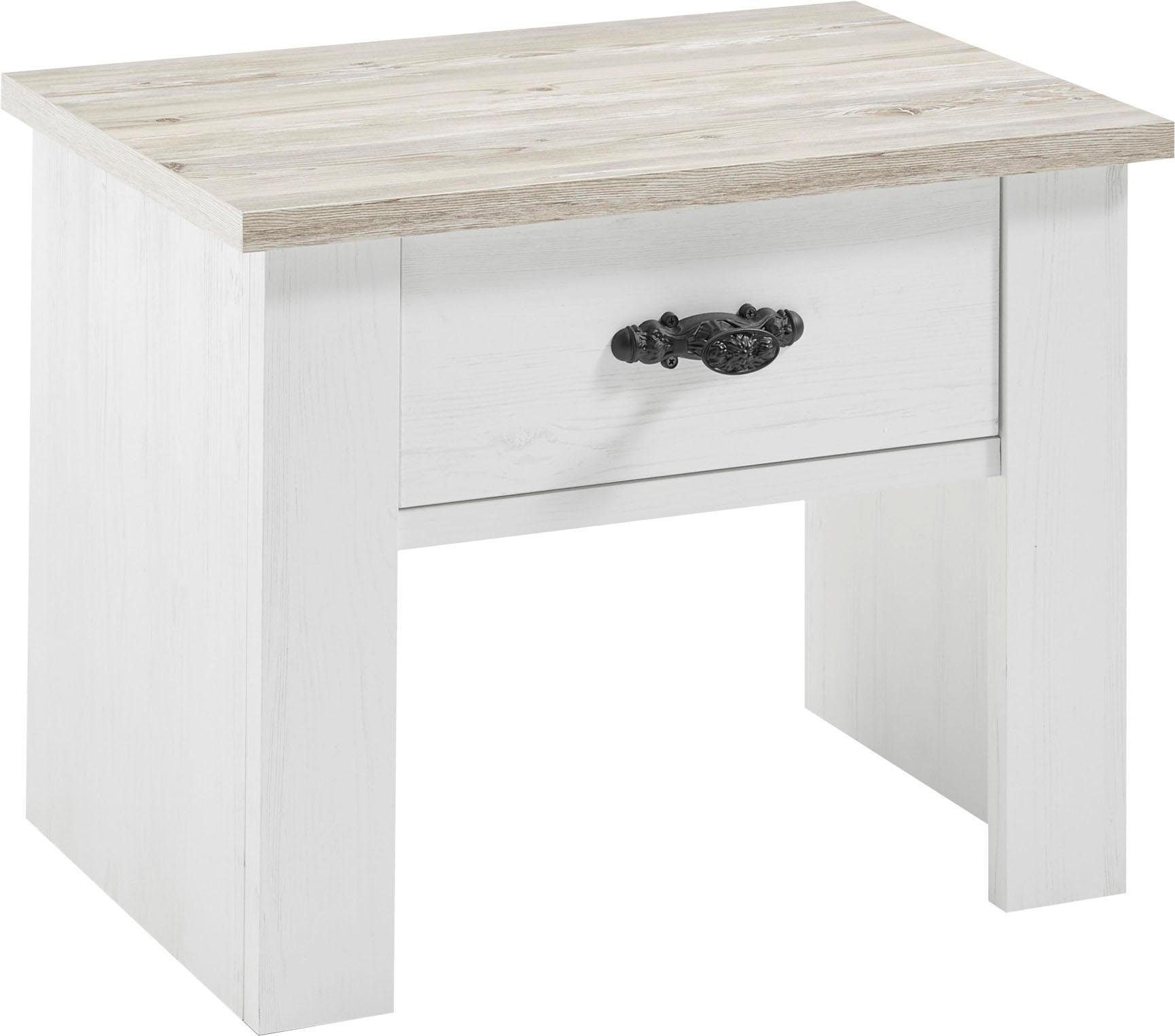 Noptiera Florenz, Alb, 58 cm latime Arboteca