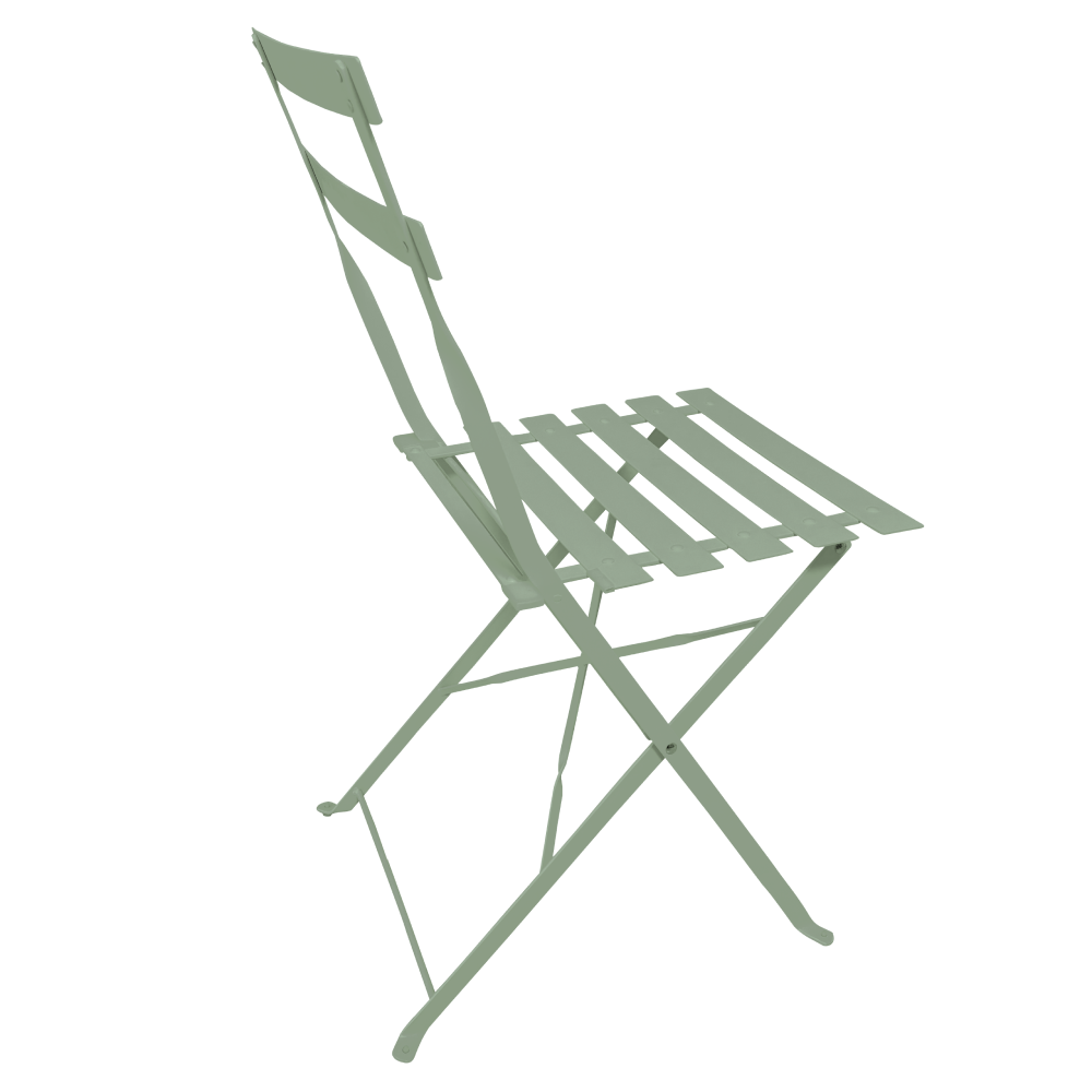 Set grădină 1+2, verde, oţel, OBAX NEW Kondela