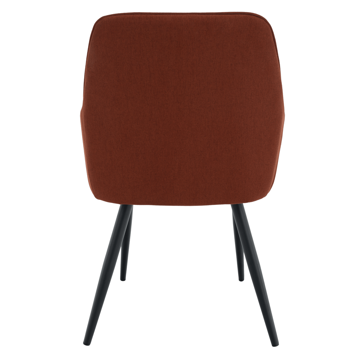Scaun de design KOMOTINI, maro/negru, 55.5x58.5x83.5 cm Kondela