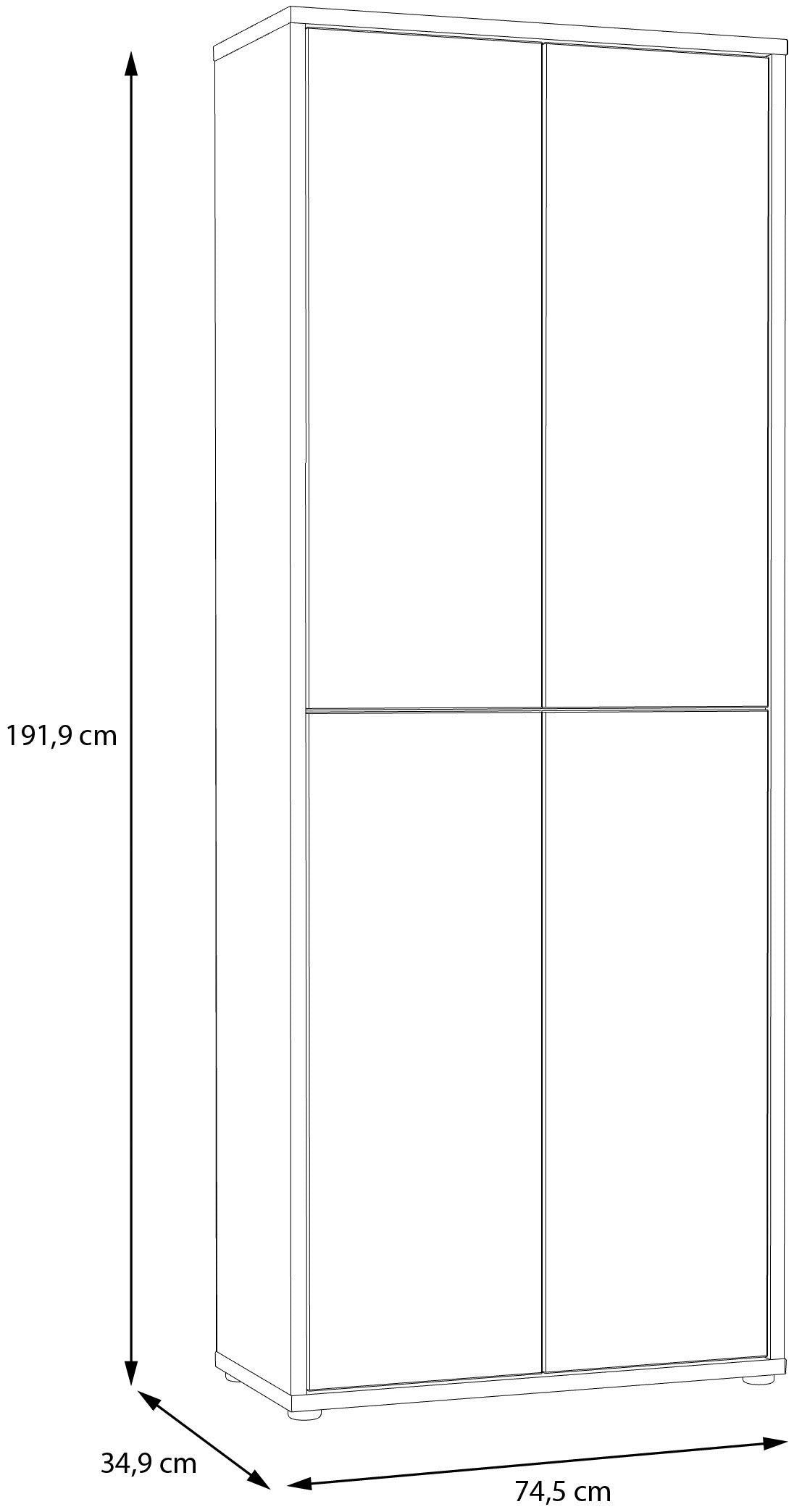 Pantofar Alice , Gri , 76.5 cm latime Arboteca