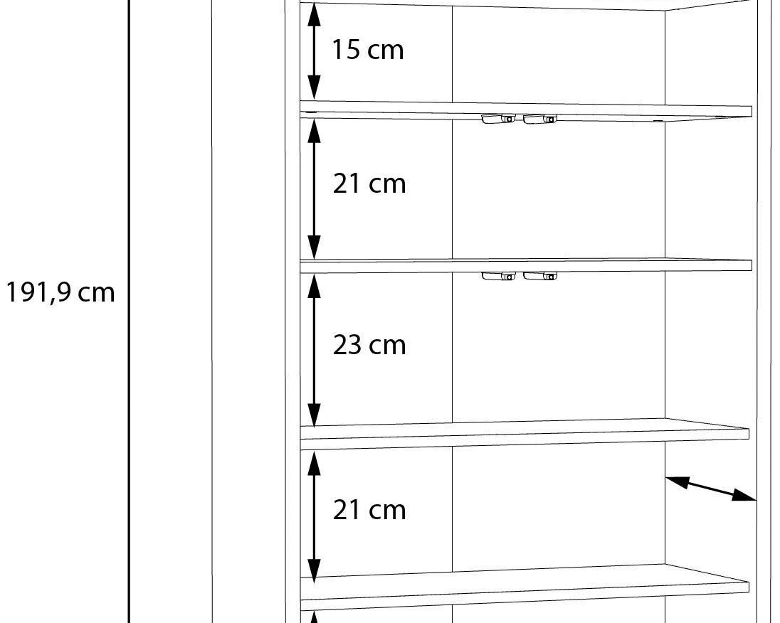 Pantofar Alice , Gri , 76.5 cm latime Arboteca