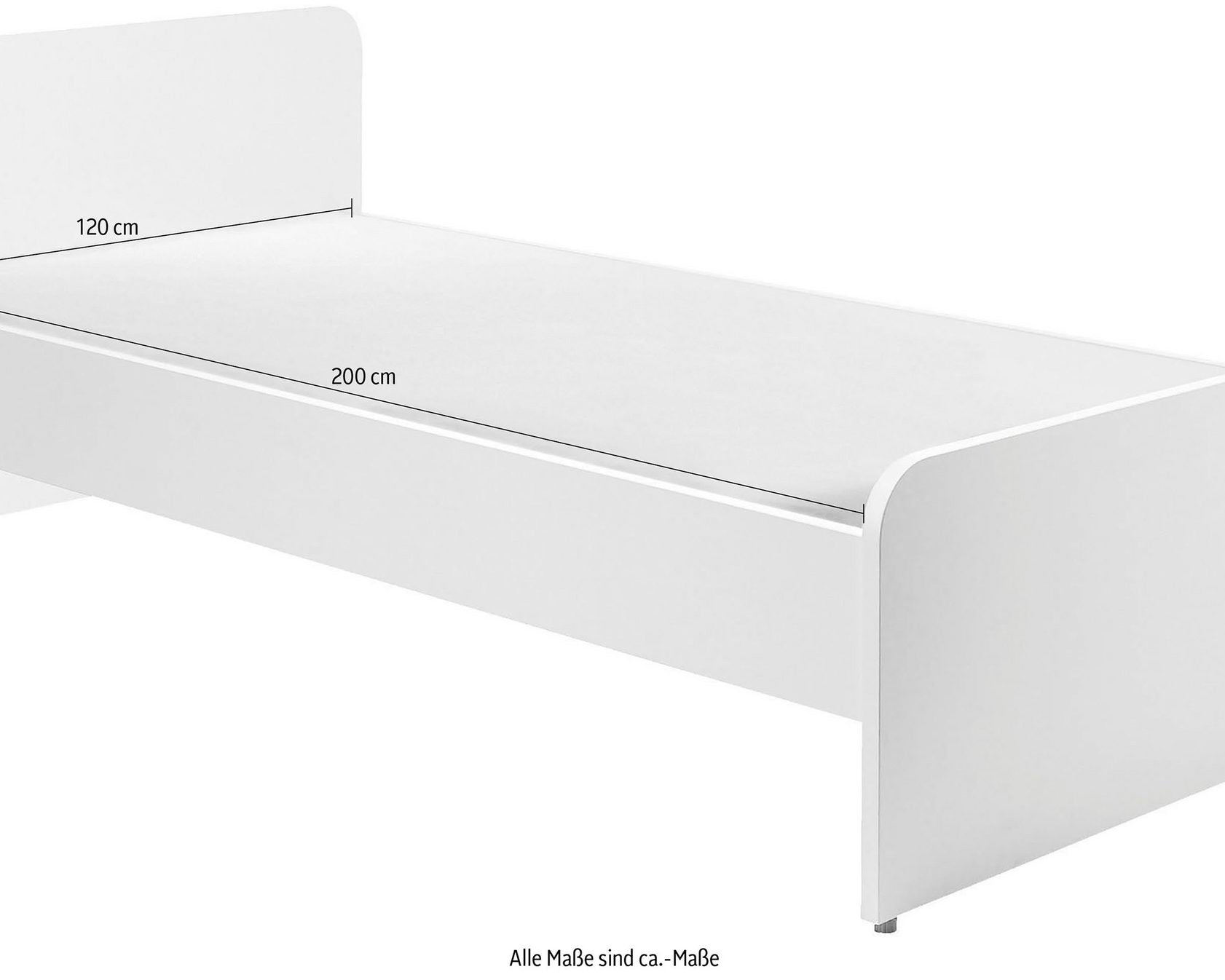 Pat Now!, alb, 120 cm latime Arboteca