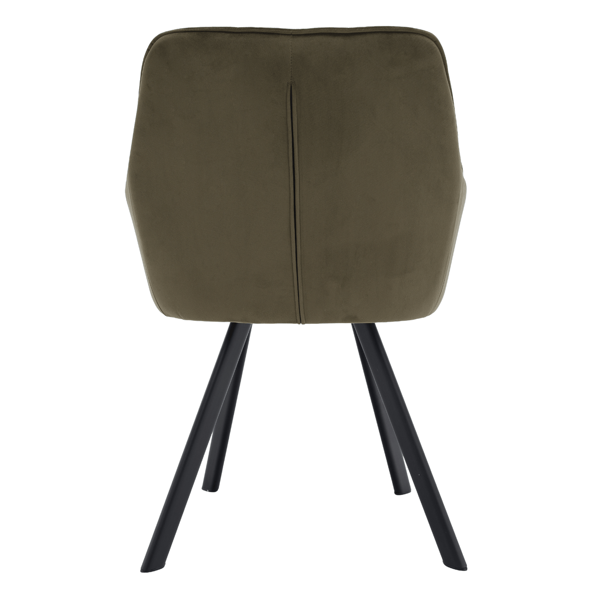 Scaun de design LECTOURE, Velvet verde/negru, țesătură Bluvel 77/metal, 58.5x62x84.5 cm Kondela
