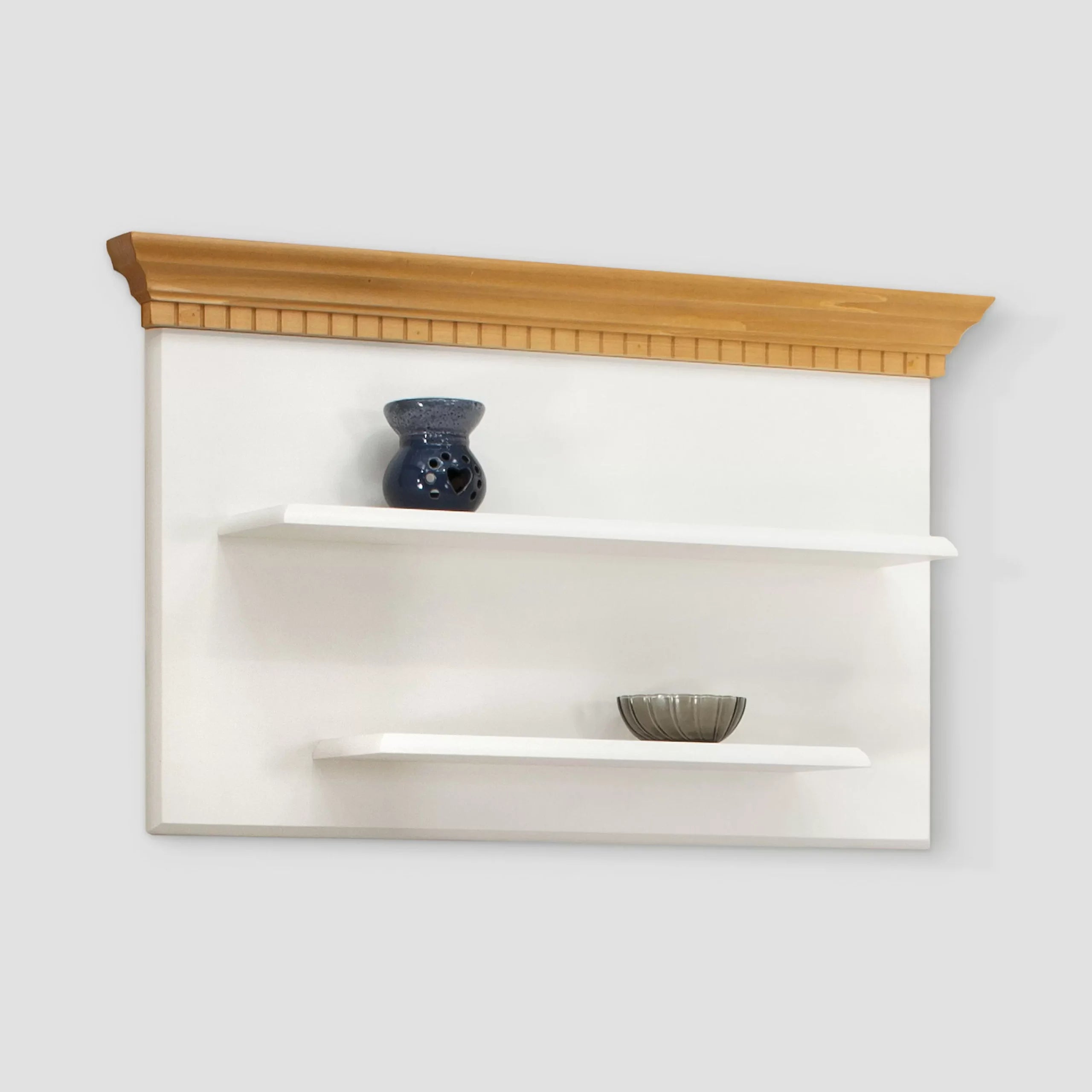 Set living Bavaria din lemn masiv, 220 cm, 4 piese Arboteca