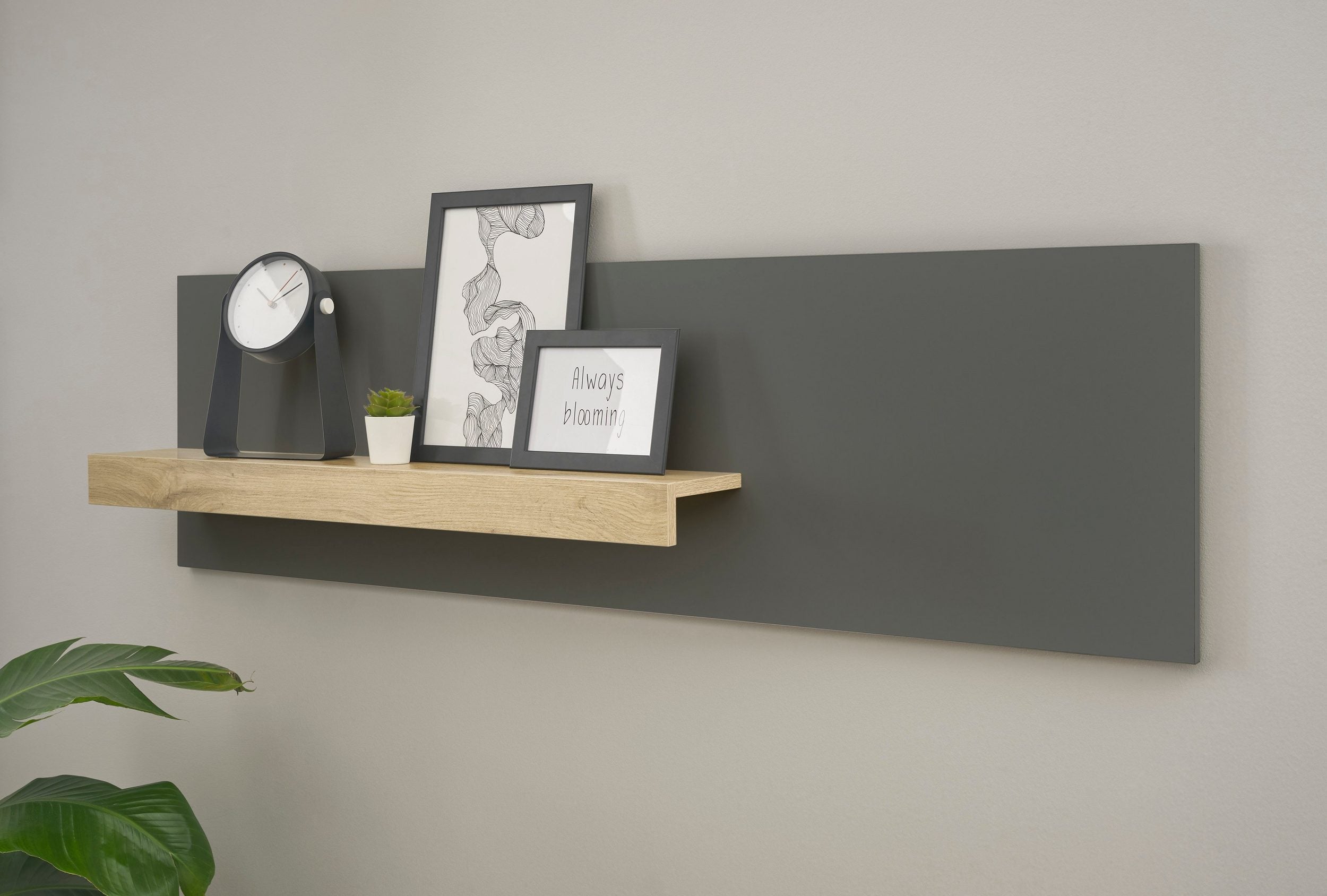 Polita Giron, 140 cm latime, Gri-Natur Arboteca