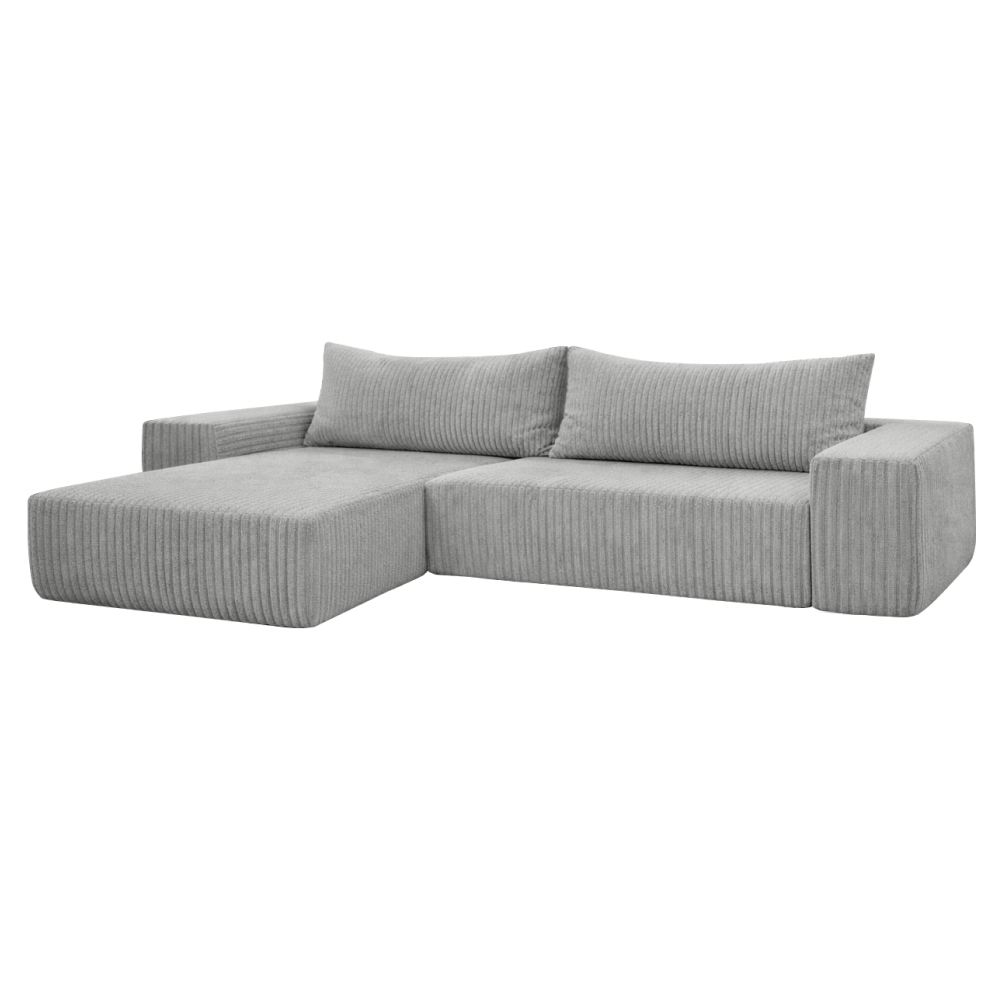 Set canapea universală, gri deschis, PREMA ROH UNI Kondela