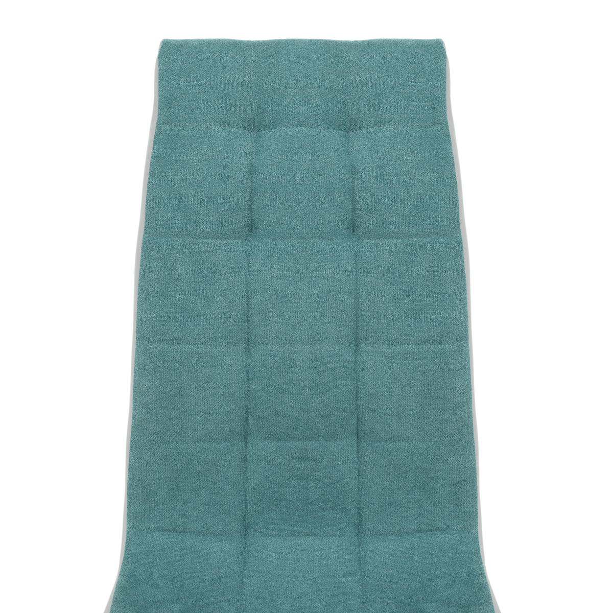 Scaun bucătărie ILHAVO, material textil mentol/piele ecologică gri/crom, 42x56.5x105 cm Kondela