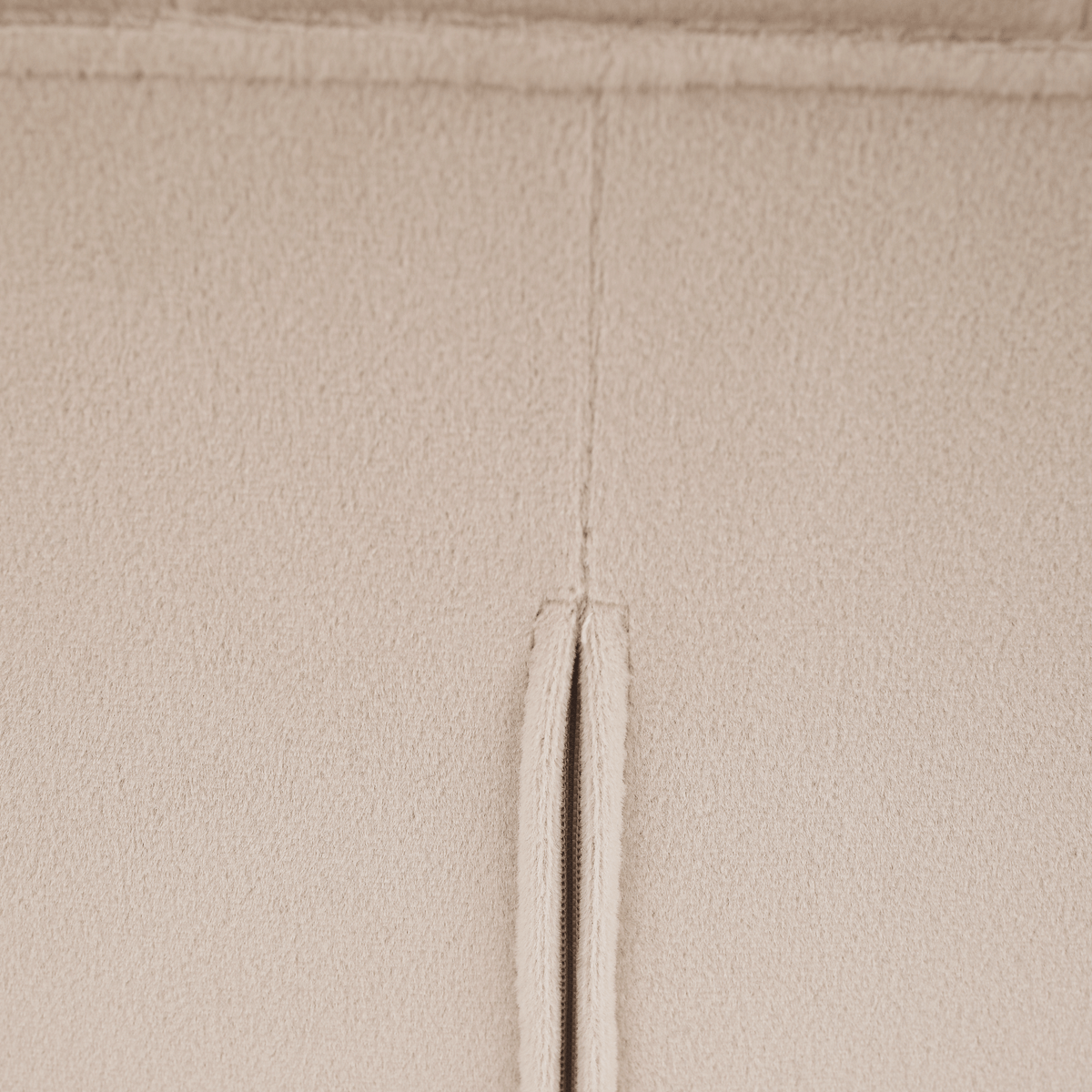 Scaun de masă ILHAVO, țesătură catifea bej / crom, 42x56.5x105 cm Kondela