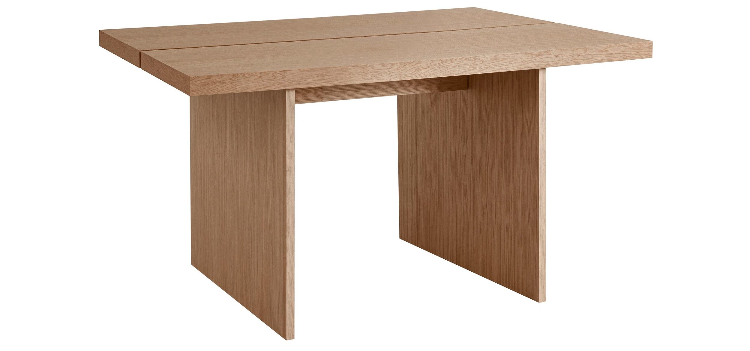 Masa Darja, furnir de stejar, 140 cm latime Arboteca