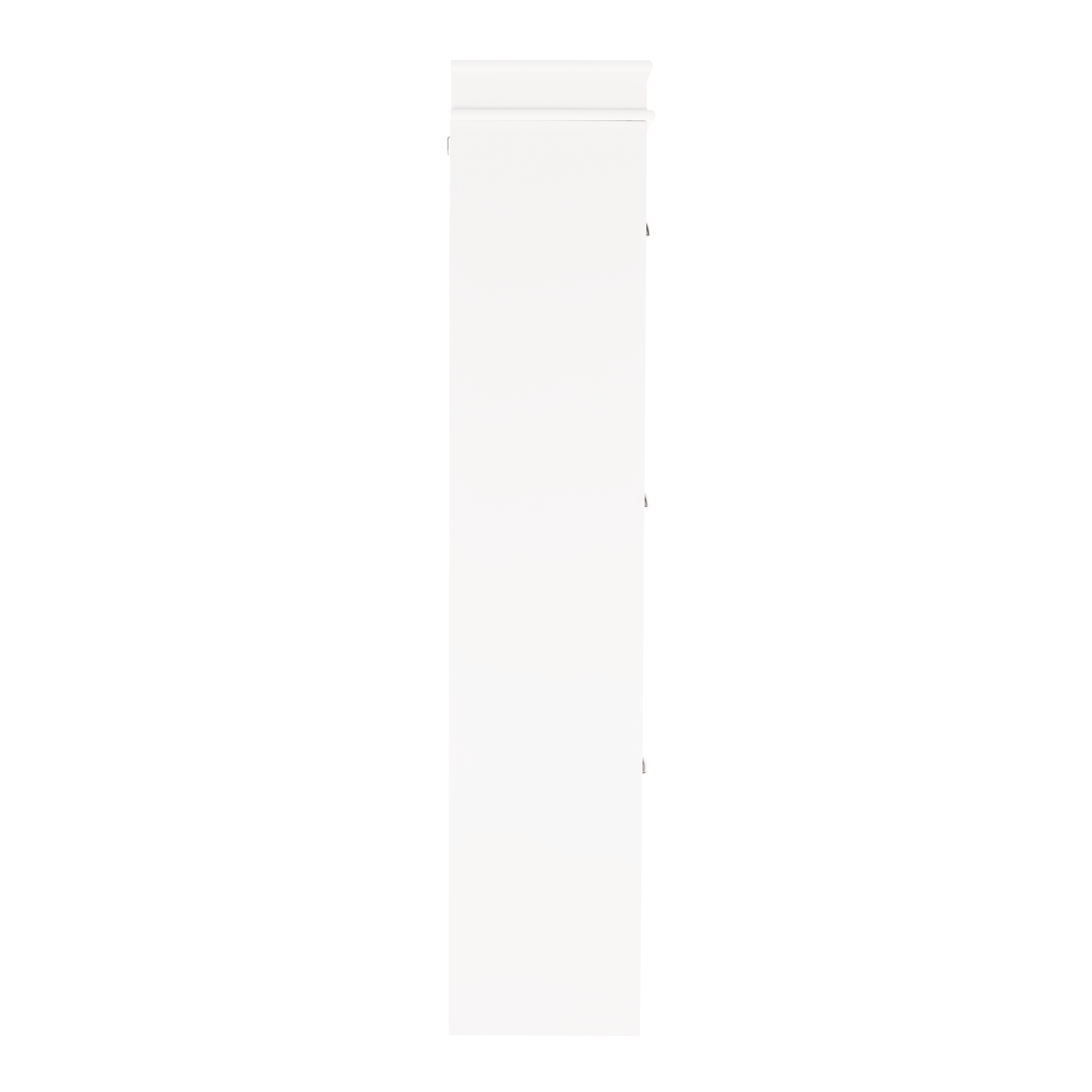 Pantofar SEBER TYP 2, 3 uși, gri/alb, 53,5 cm Kondela