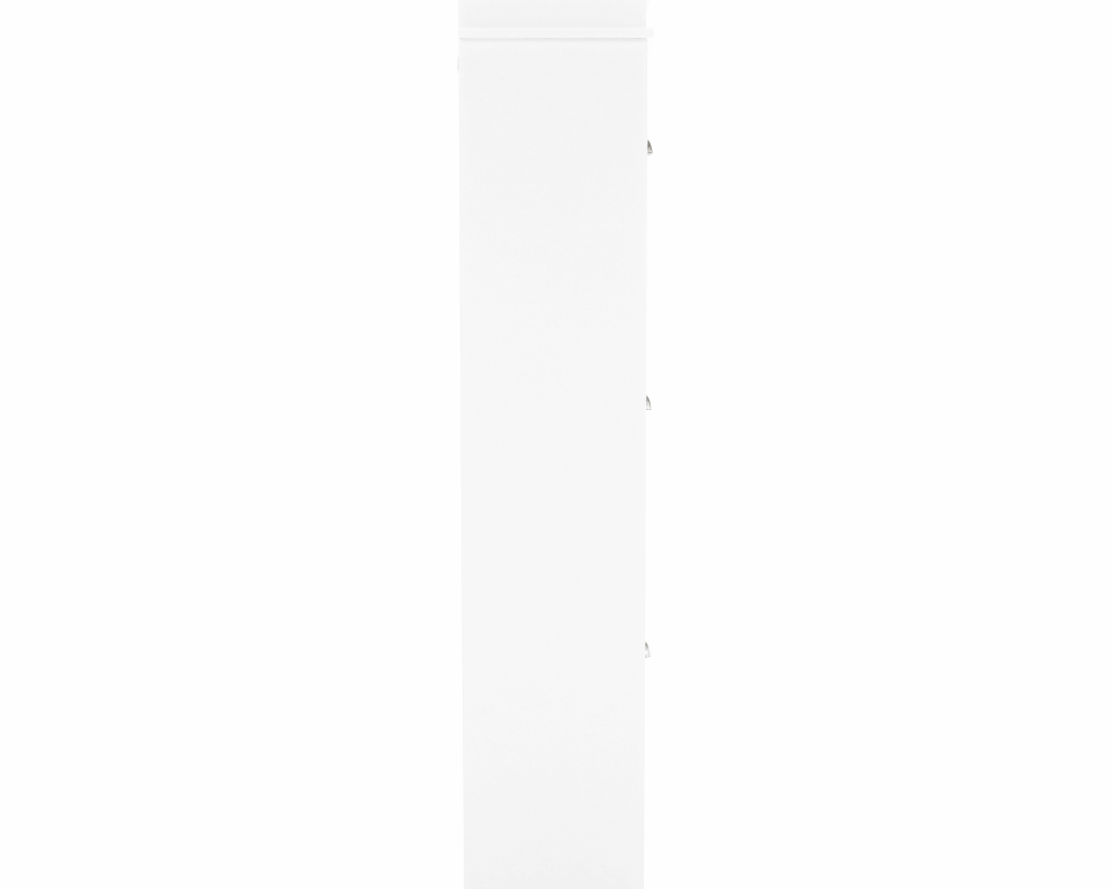 Pantofar SEBER TYP 2, 3 uși, alb, 53,5 cm Kondela
