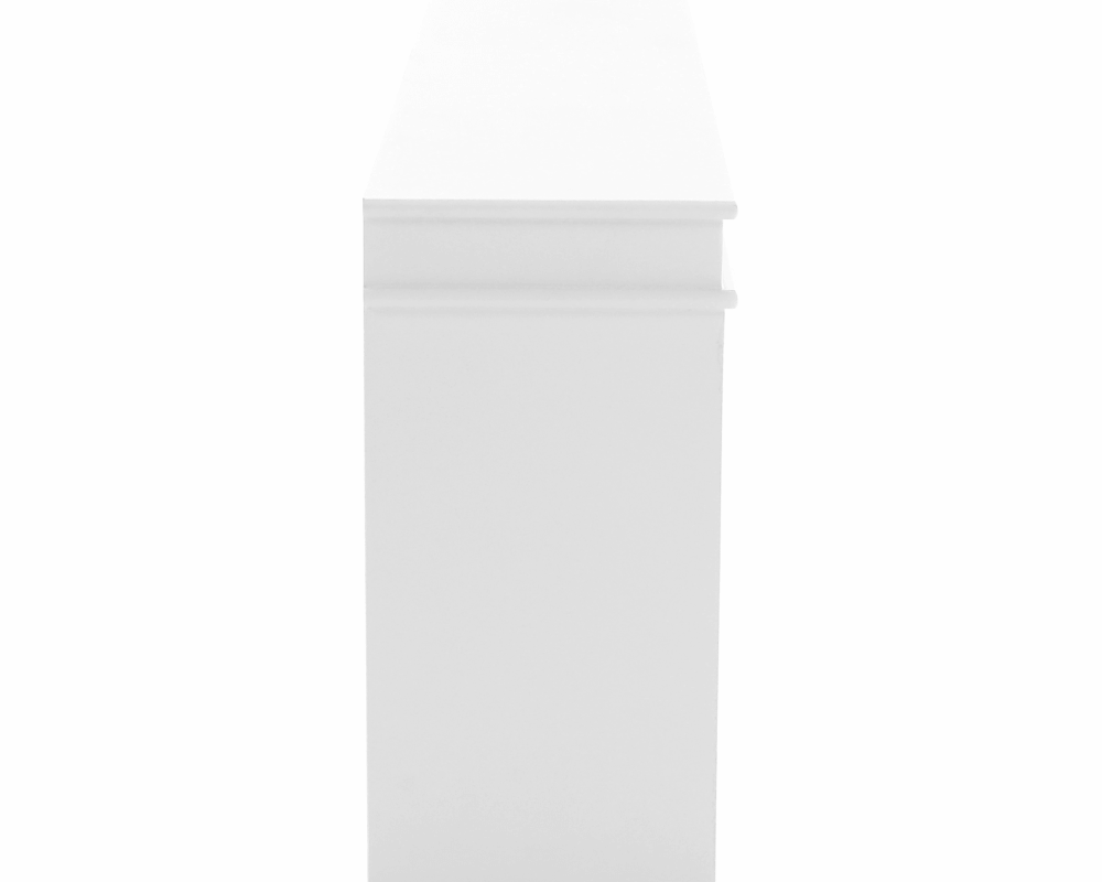 Pantofar SEBER TYP 4, 2 uși, alb, 104 cm Kondela