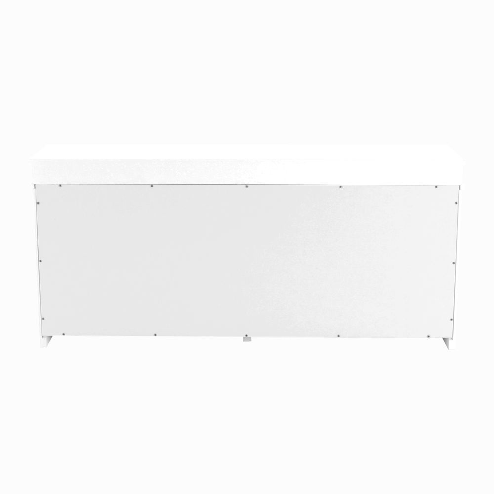 Pantofar SEBER TYP 4, 2 uși, alb, 104 cm Kondela
