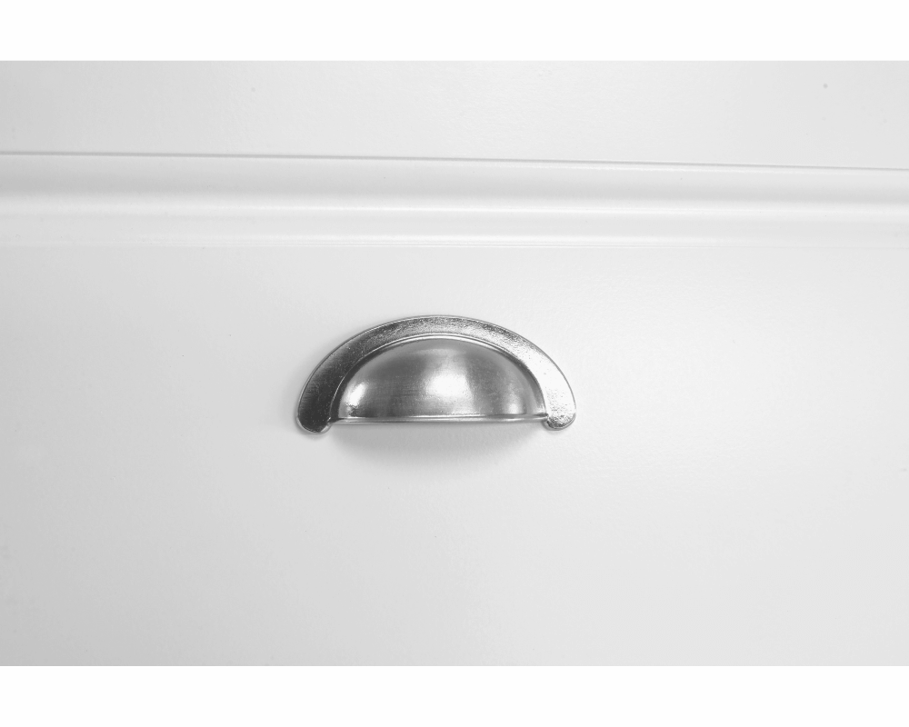 Pantofar SEBER TYP 5, 2 uși, alb, 105 cm Kondela