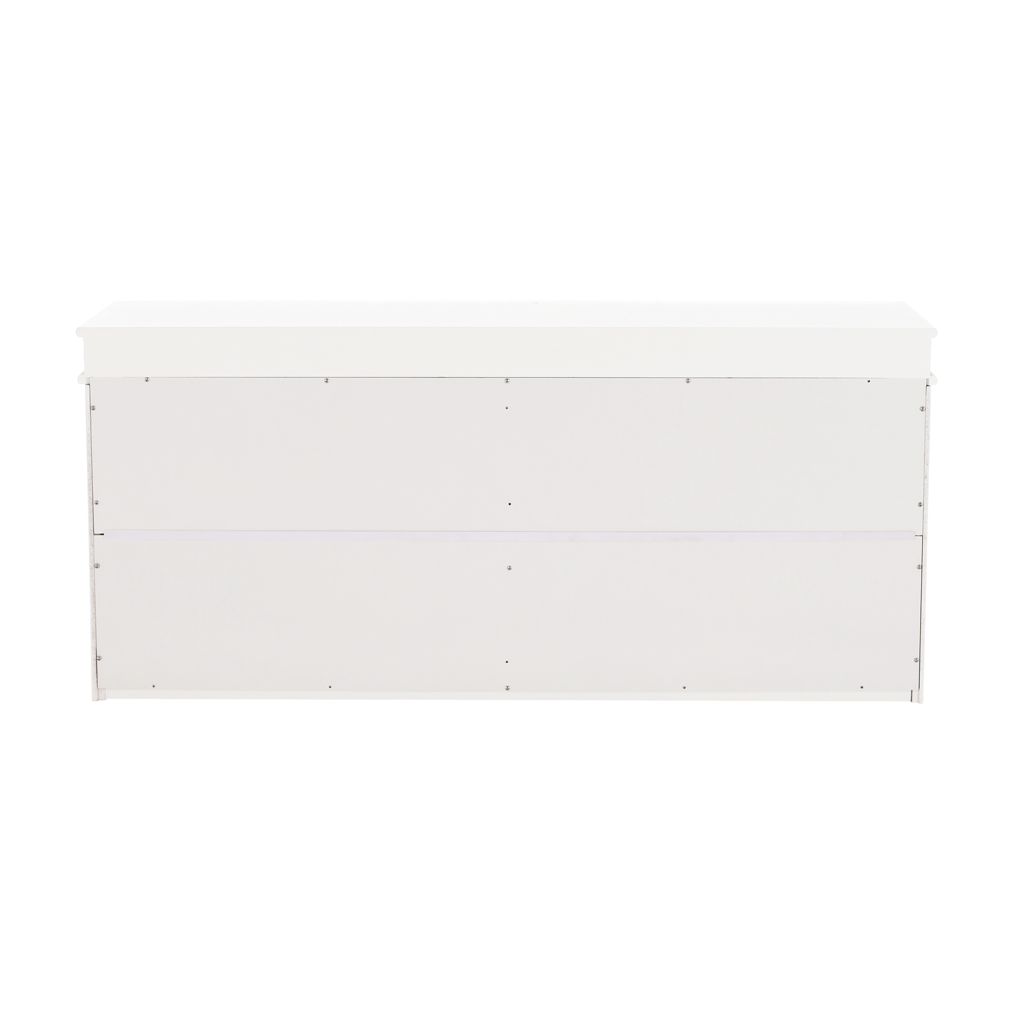 Pantofar SEBER TYP 4, 2 uși, alb/gri, 104 cm Kondela
