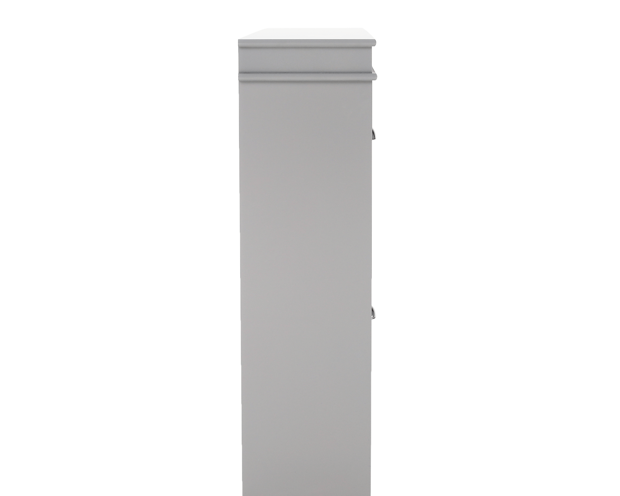 Pantofar SEBER TYP 5, 2 uși, gri, 105 cm Kondela