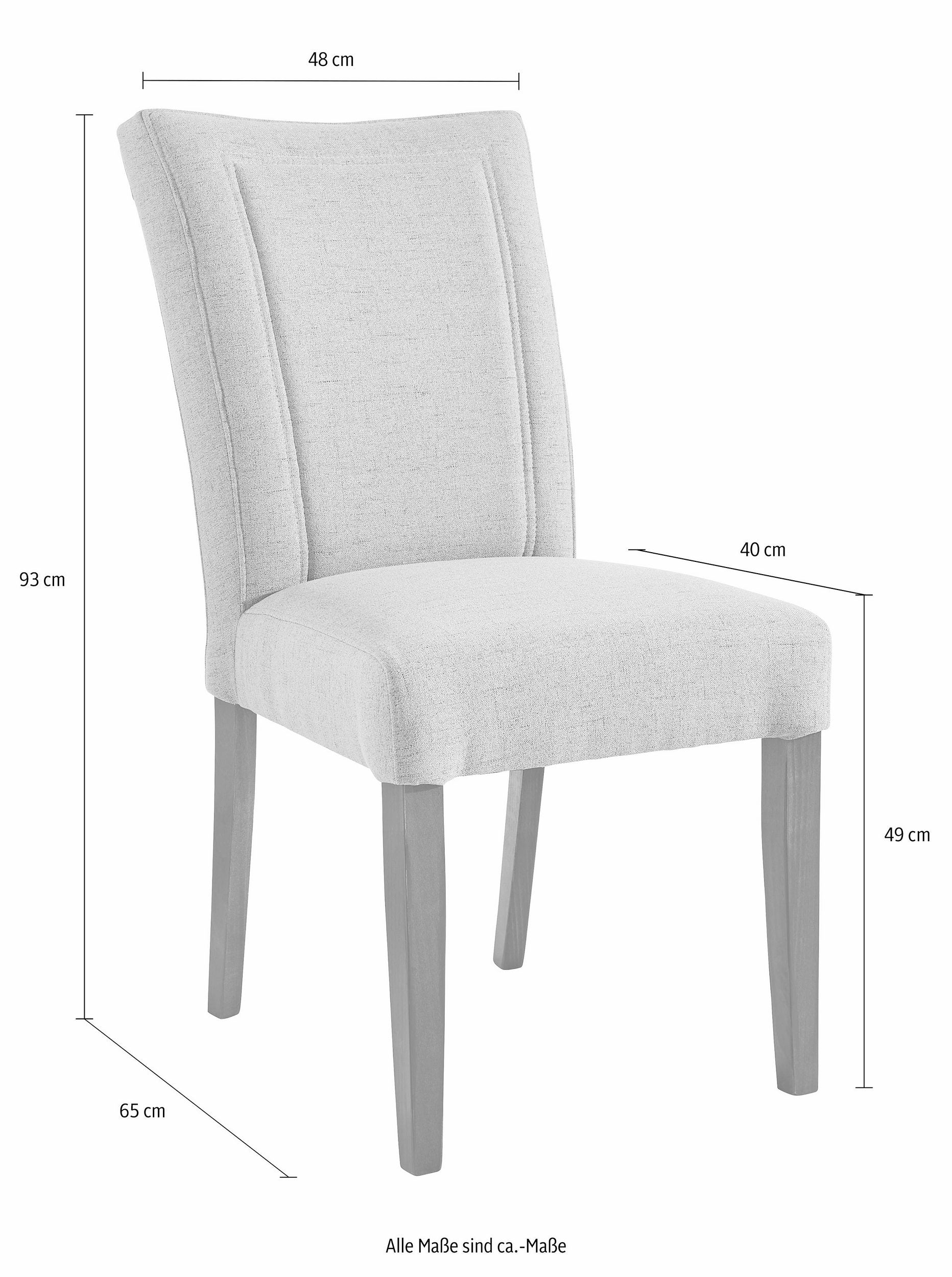 Set de patru scaune tapitate Zena, Albastru Arboteca