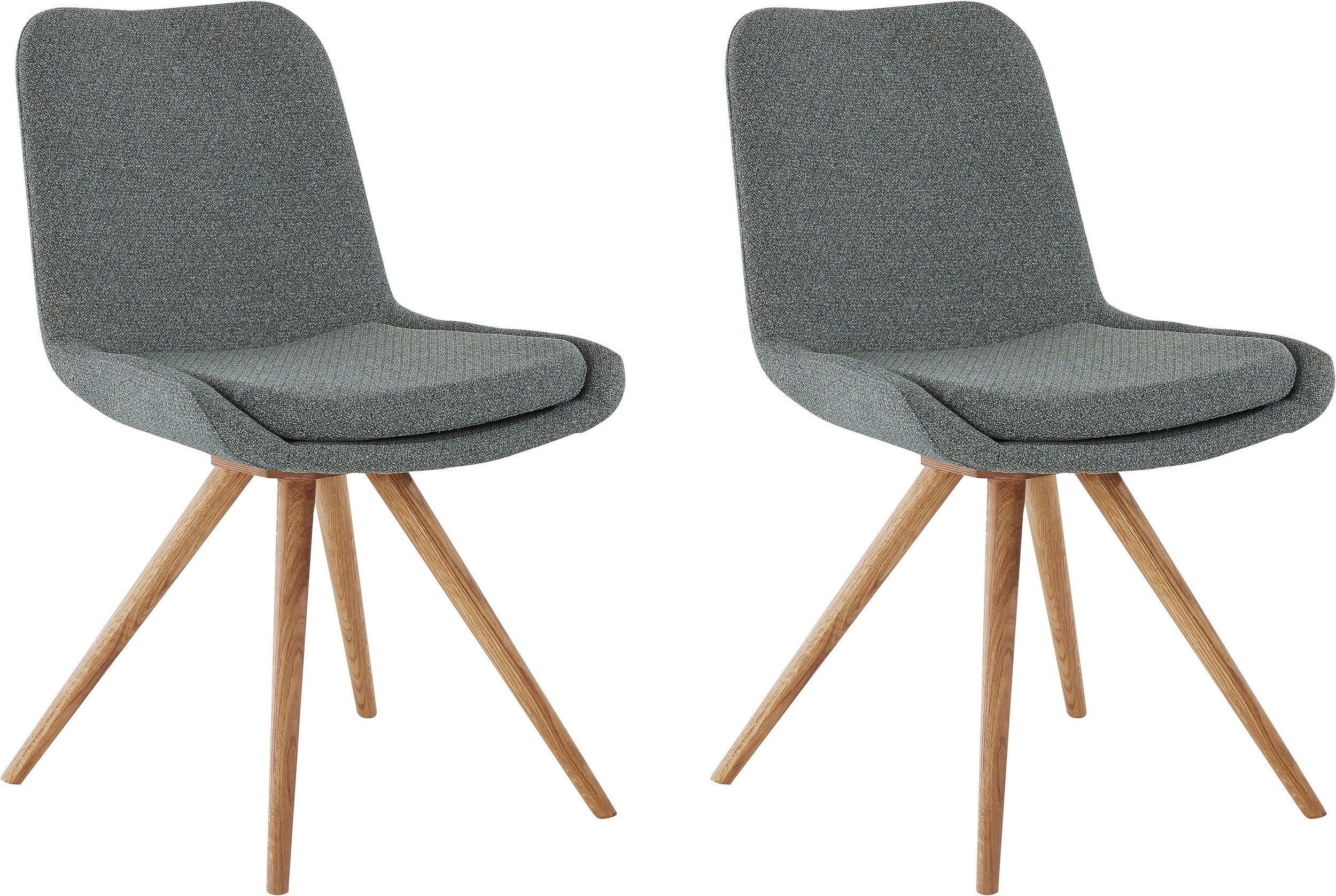 Set de doua scaune tapitate Malmo Arboteca