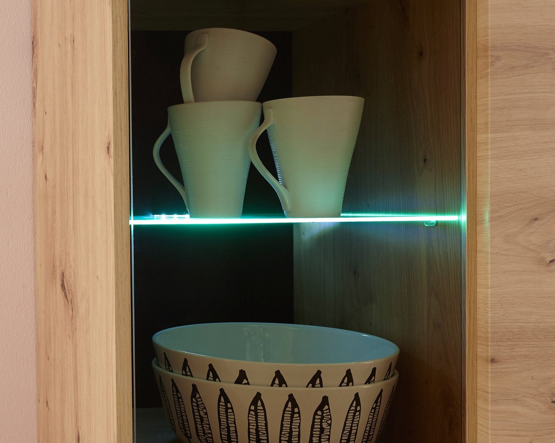 Set mobilier living Torge, 3 piese, stil scandinav, MDF / PAL melaminat, Stejar Artisan/Negru Arboteca