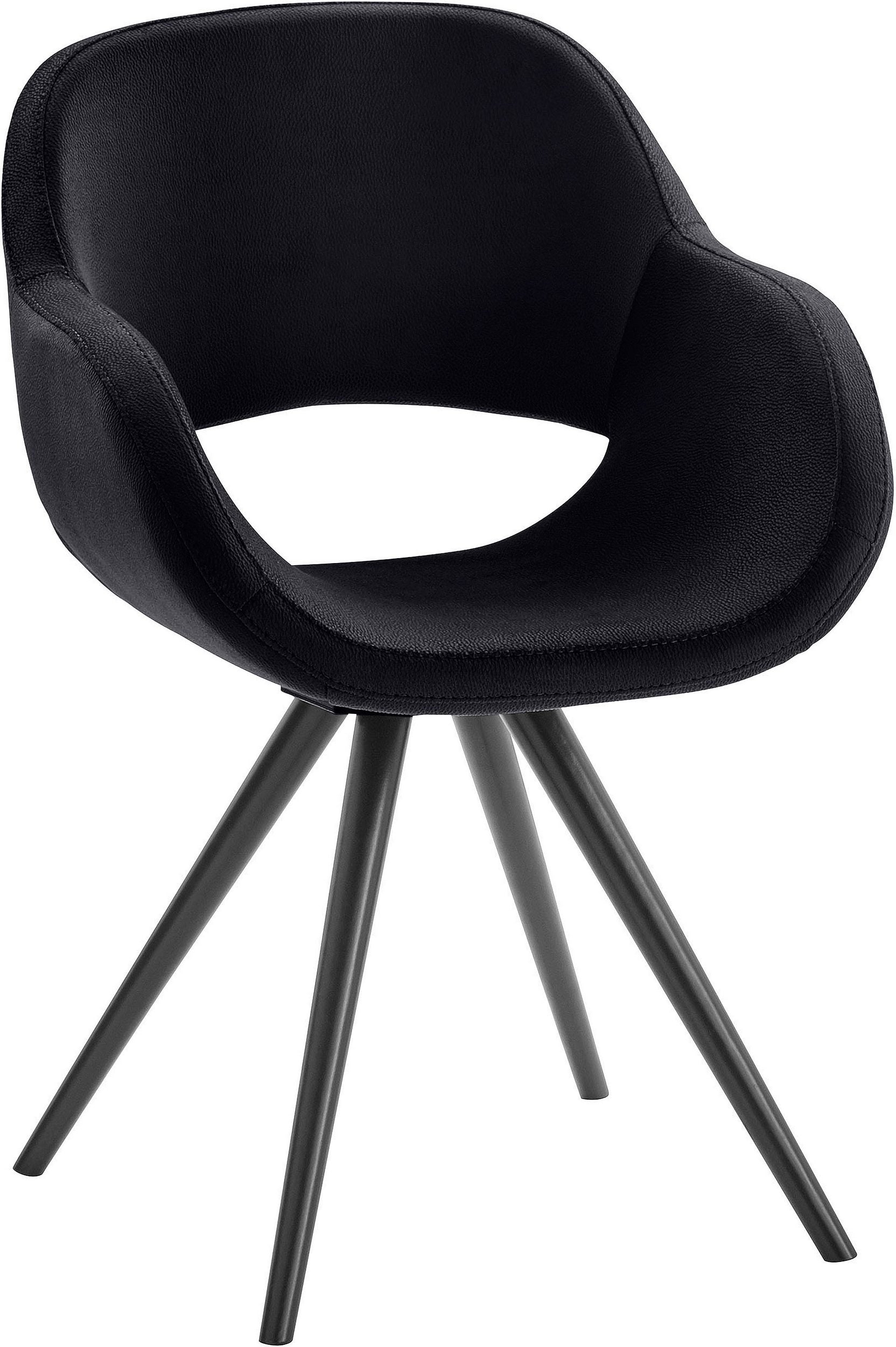 Set de doua scaune Aurora, Negru Arboteca