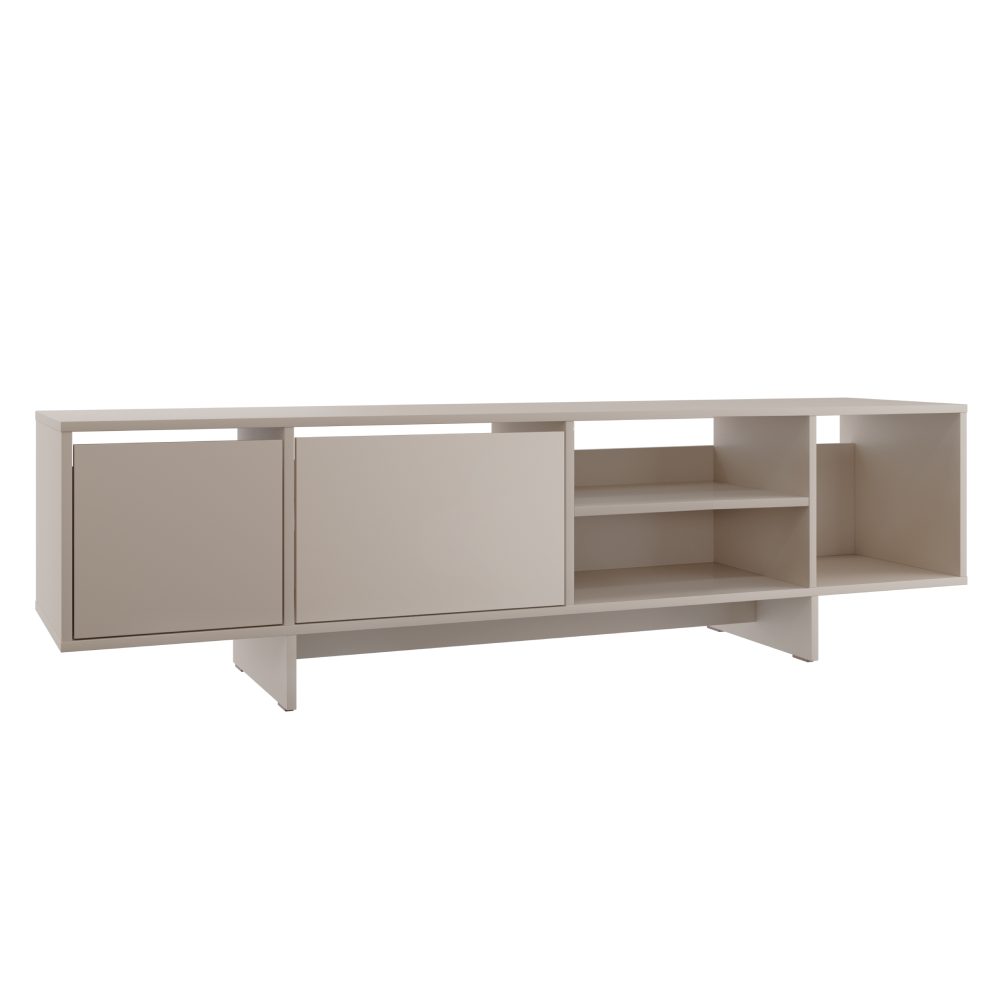 Comodă TV STANDO STD01, cașmir, 2 uși, 170 cm Kondela