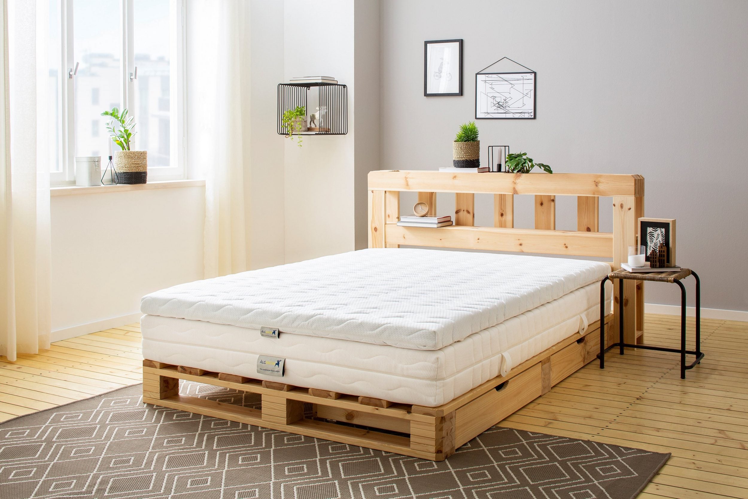 Topper Ätran, 90 x 200 cm, 6 cm inaltime Arboteca