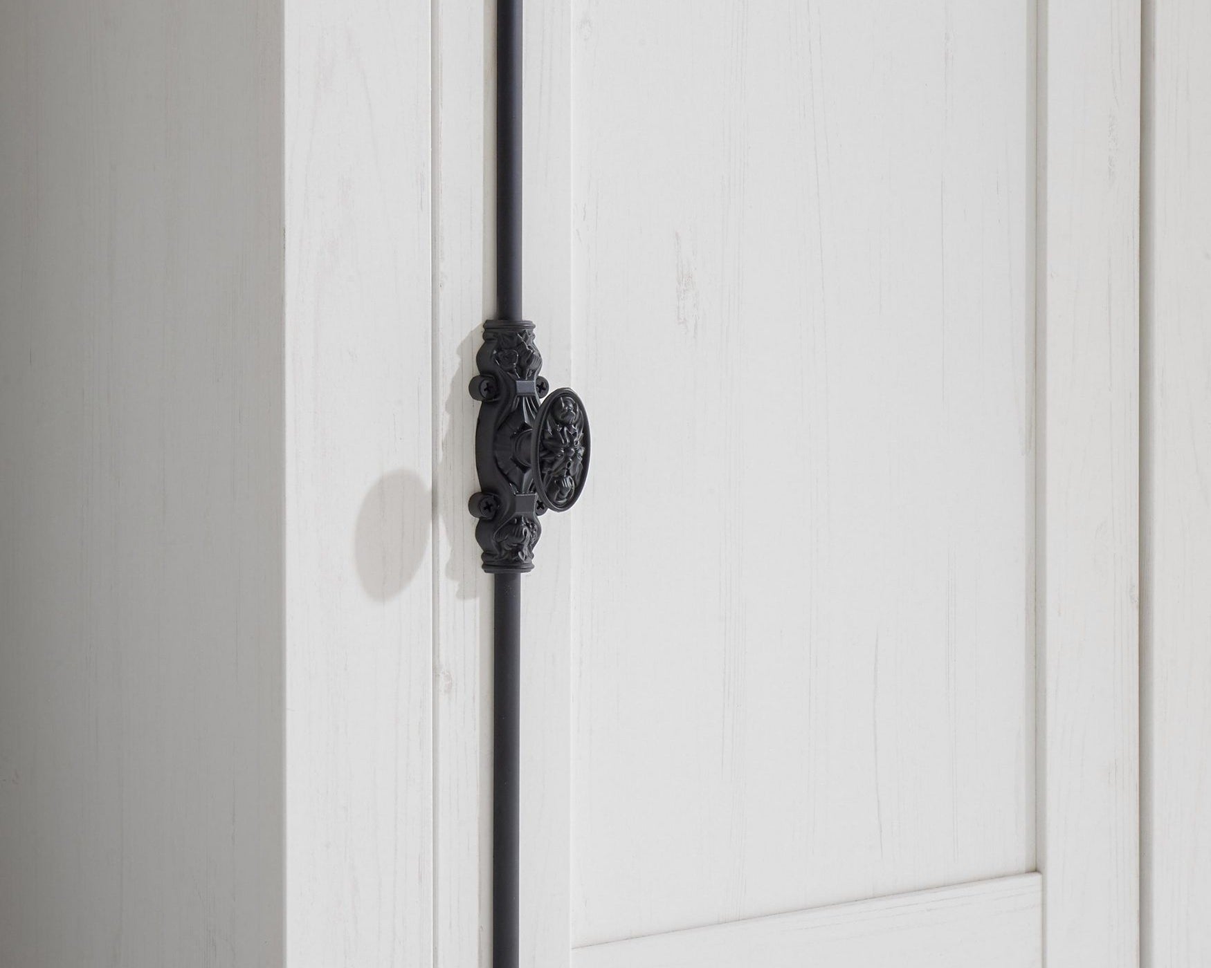 Vitrină California 147 cm, stil rustic, 11 compartimente Arboteca